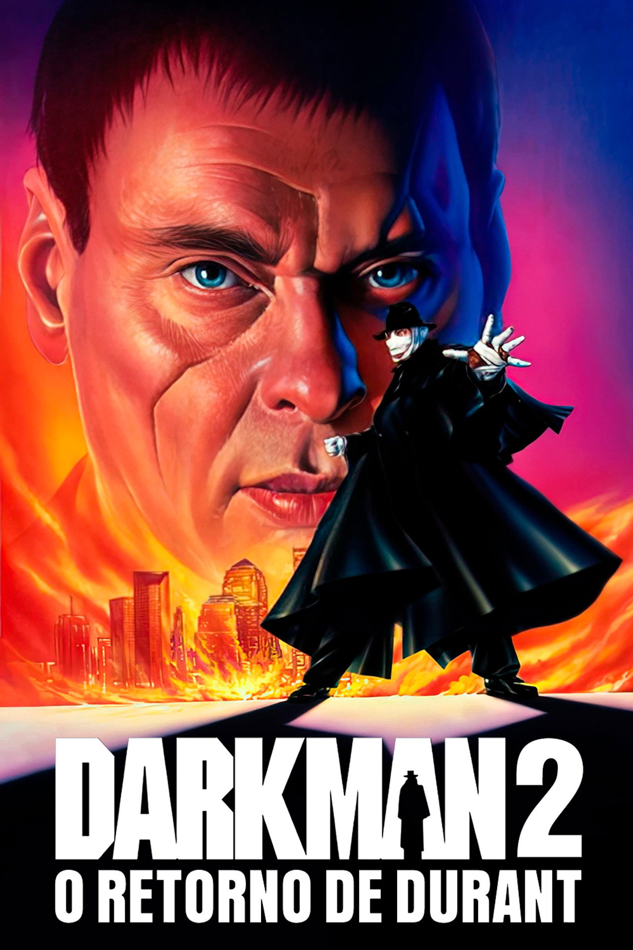 Pôster de Darkman 2: O Retorno de Durant
