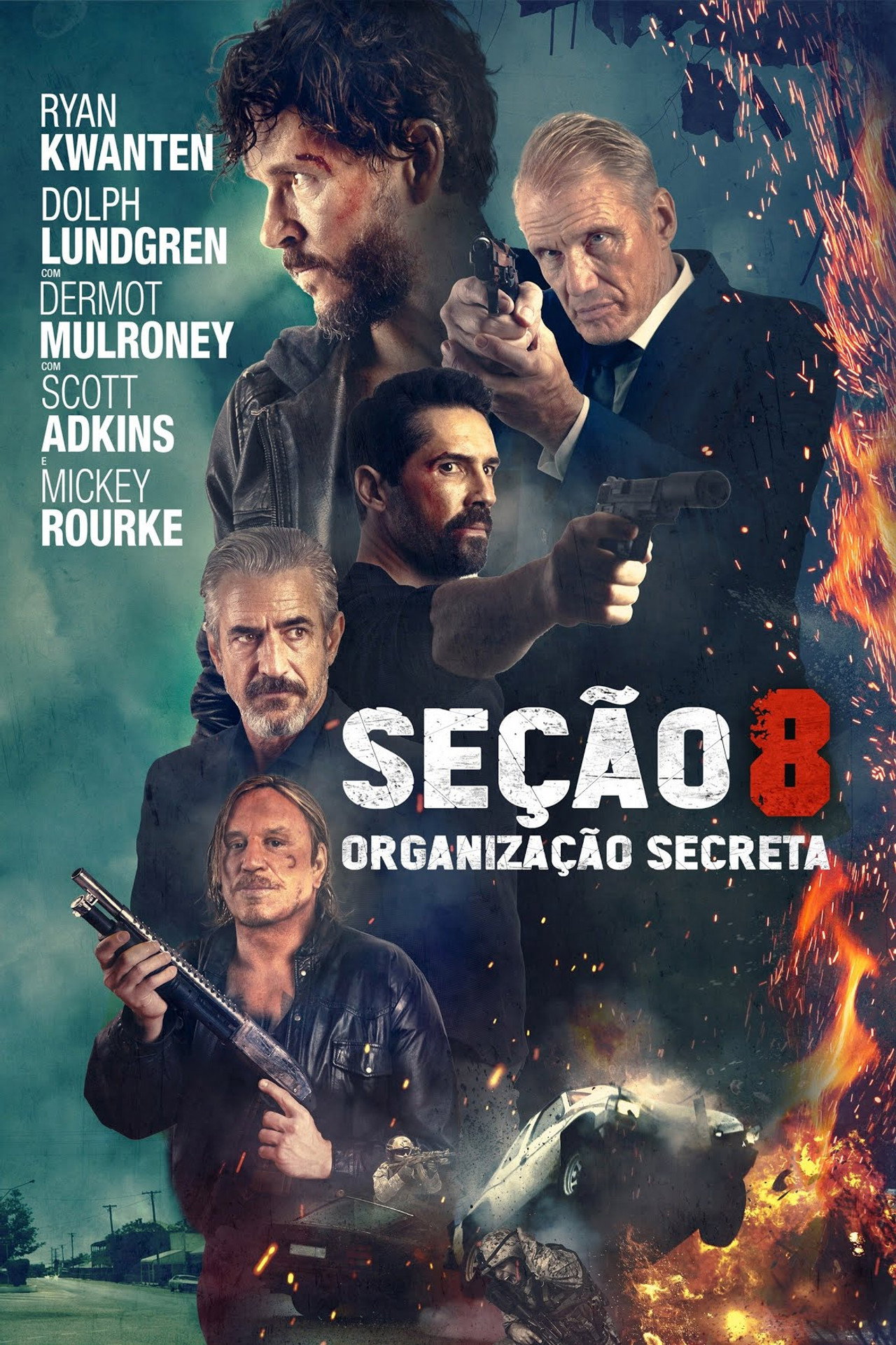 Pôster de Seção 8 – Organização Secreta