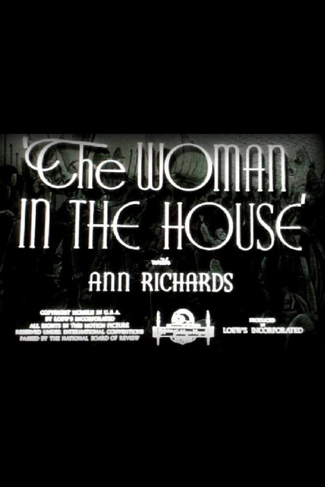 Pôster de The Woman in the House