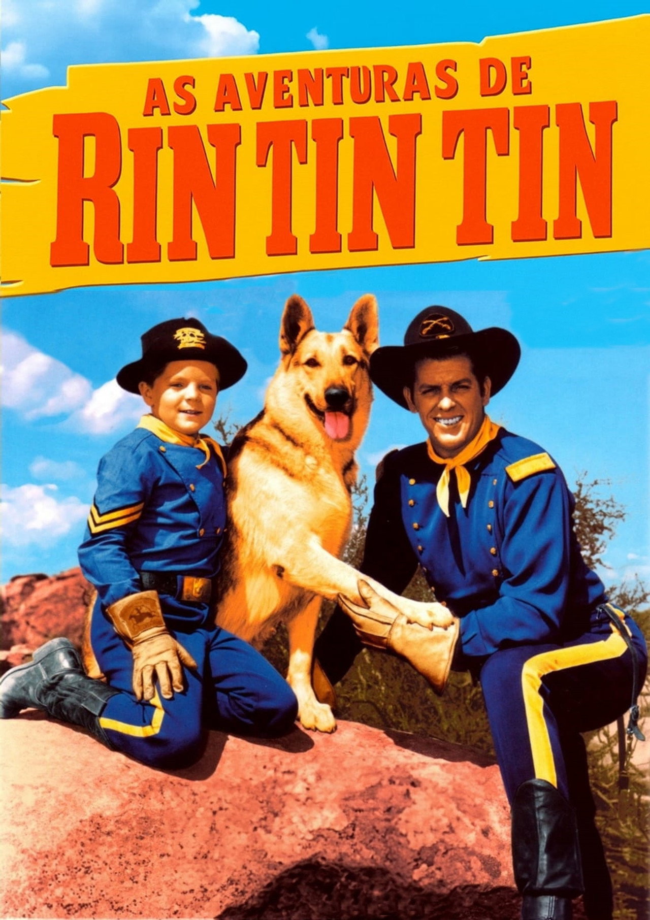 Pôster de As Aventuras de Rin Tin Tin