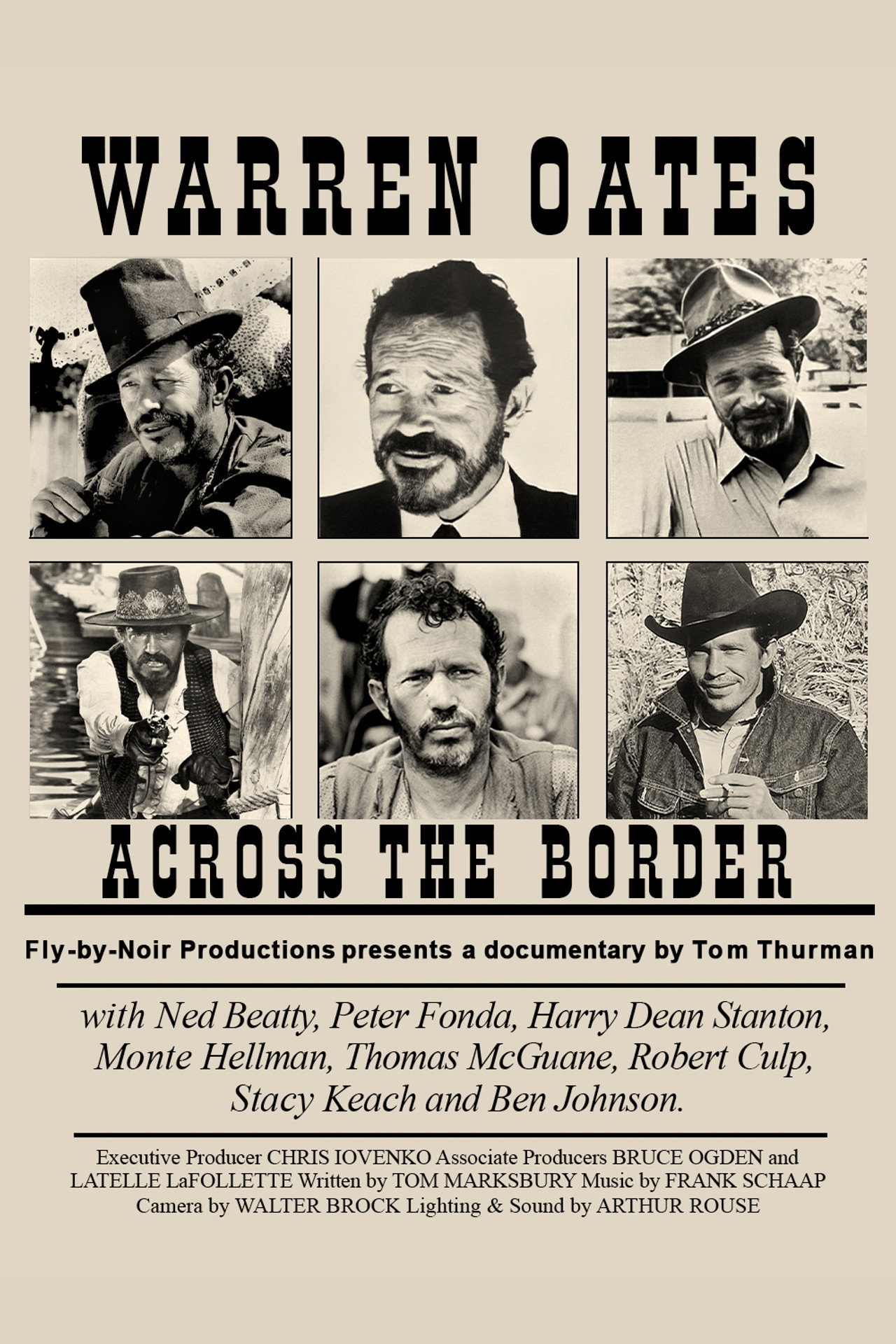 Pôster de Warren Oates: Across the Border