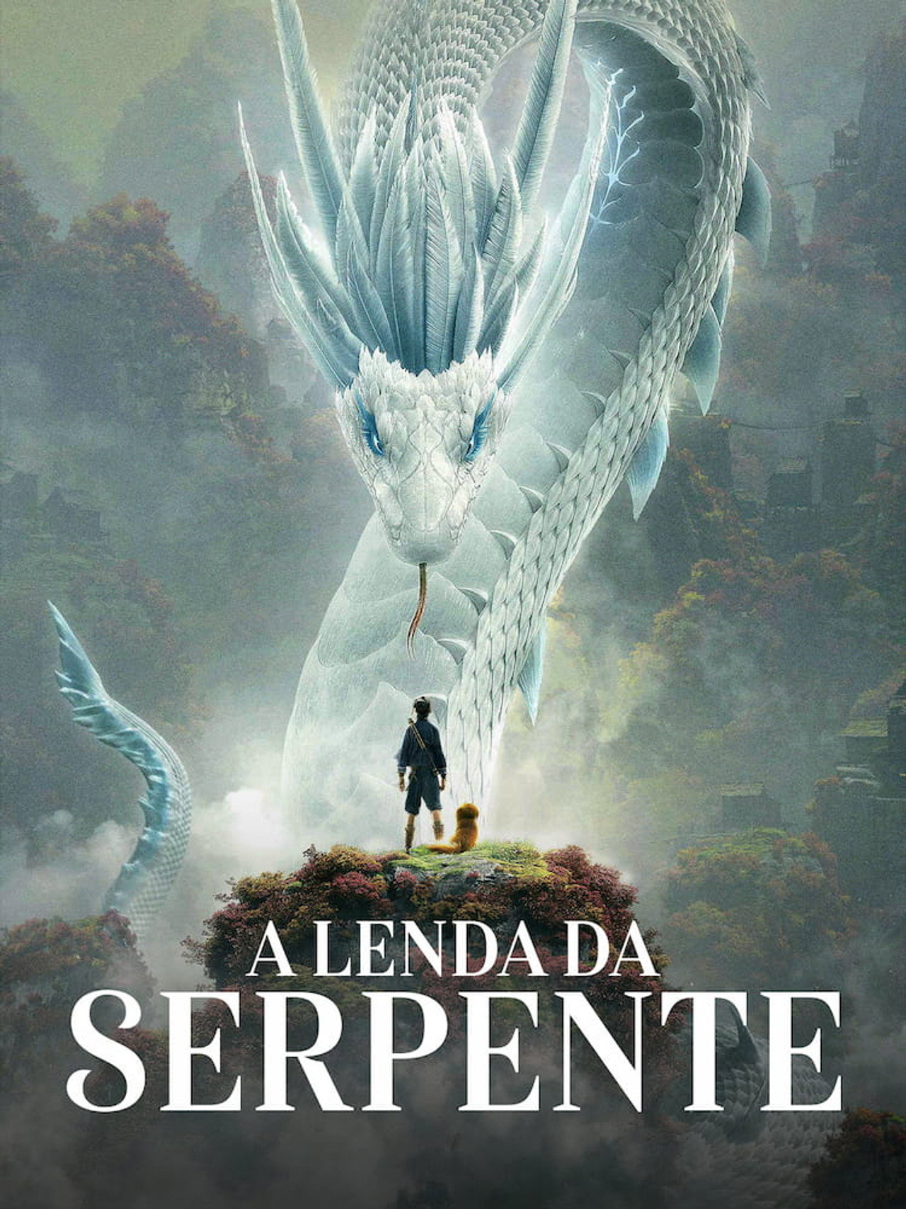 Pôster de A Lenda da Serpente
