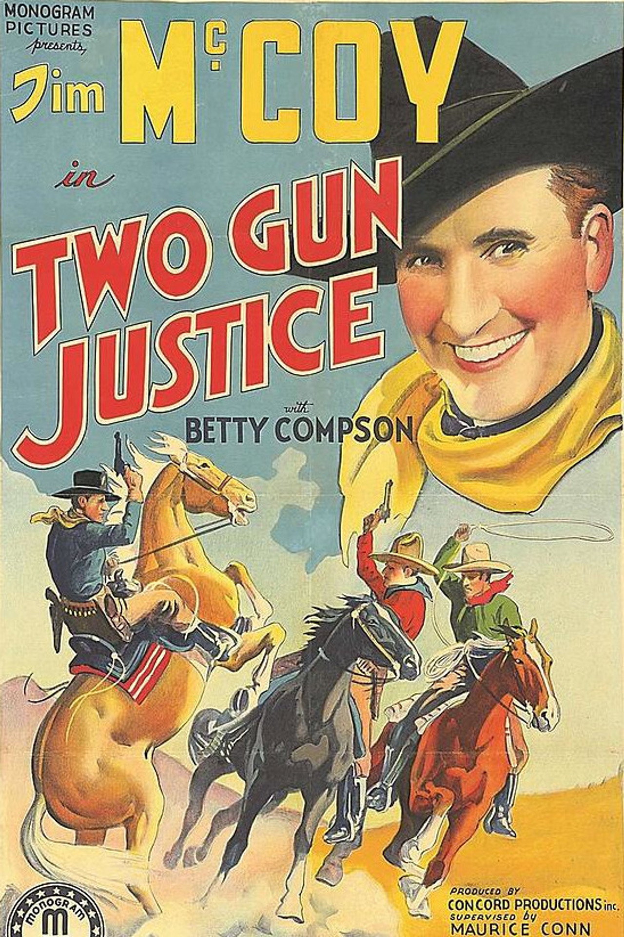 Pôster de Two Gun Justice