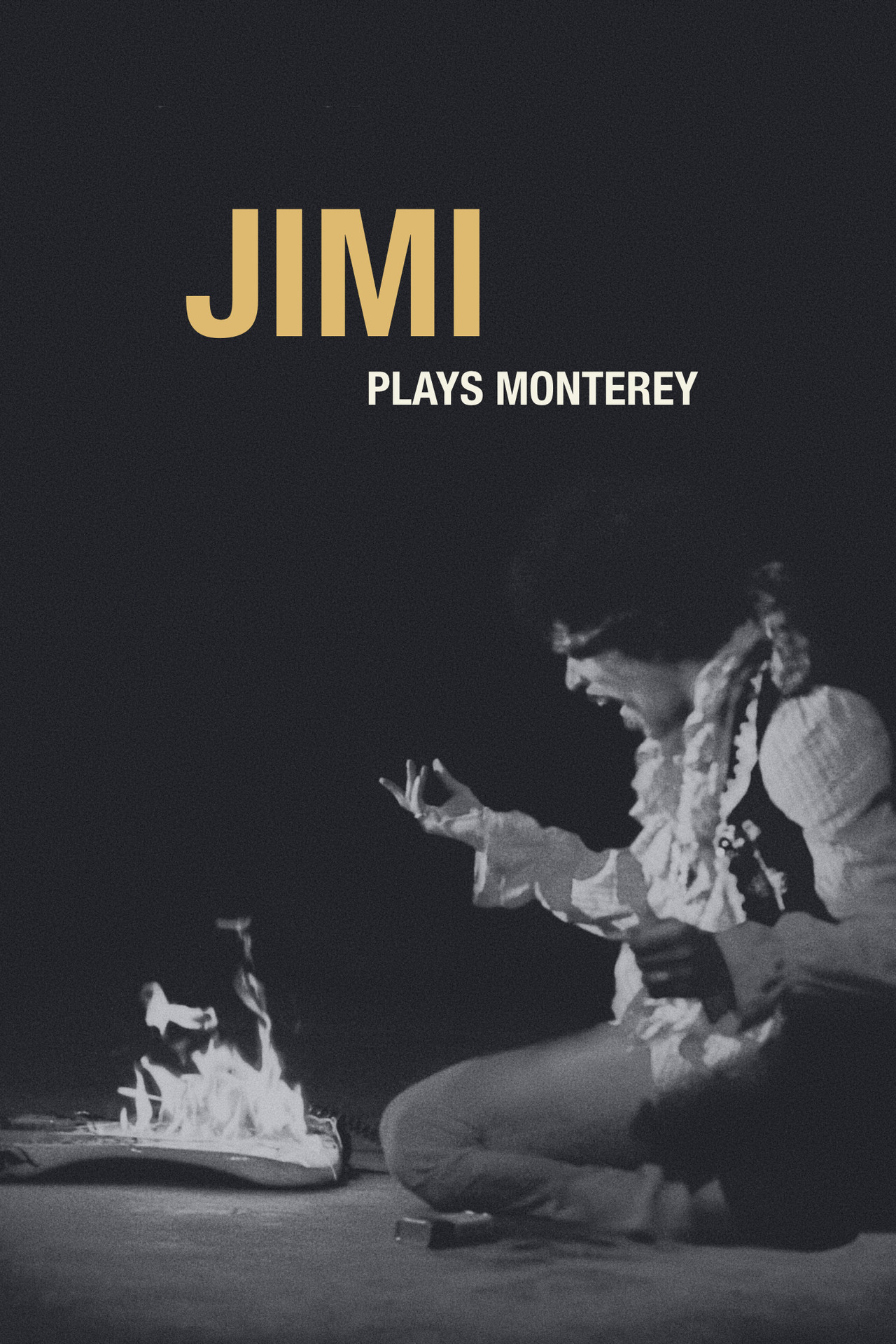 Pôster de Jimi Plays Monterey