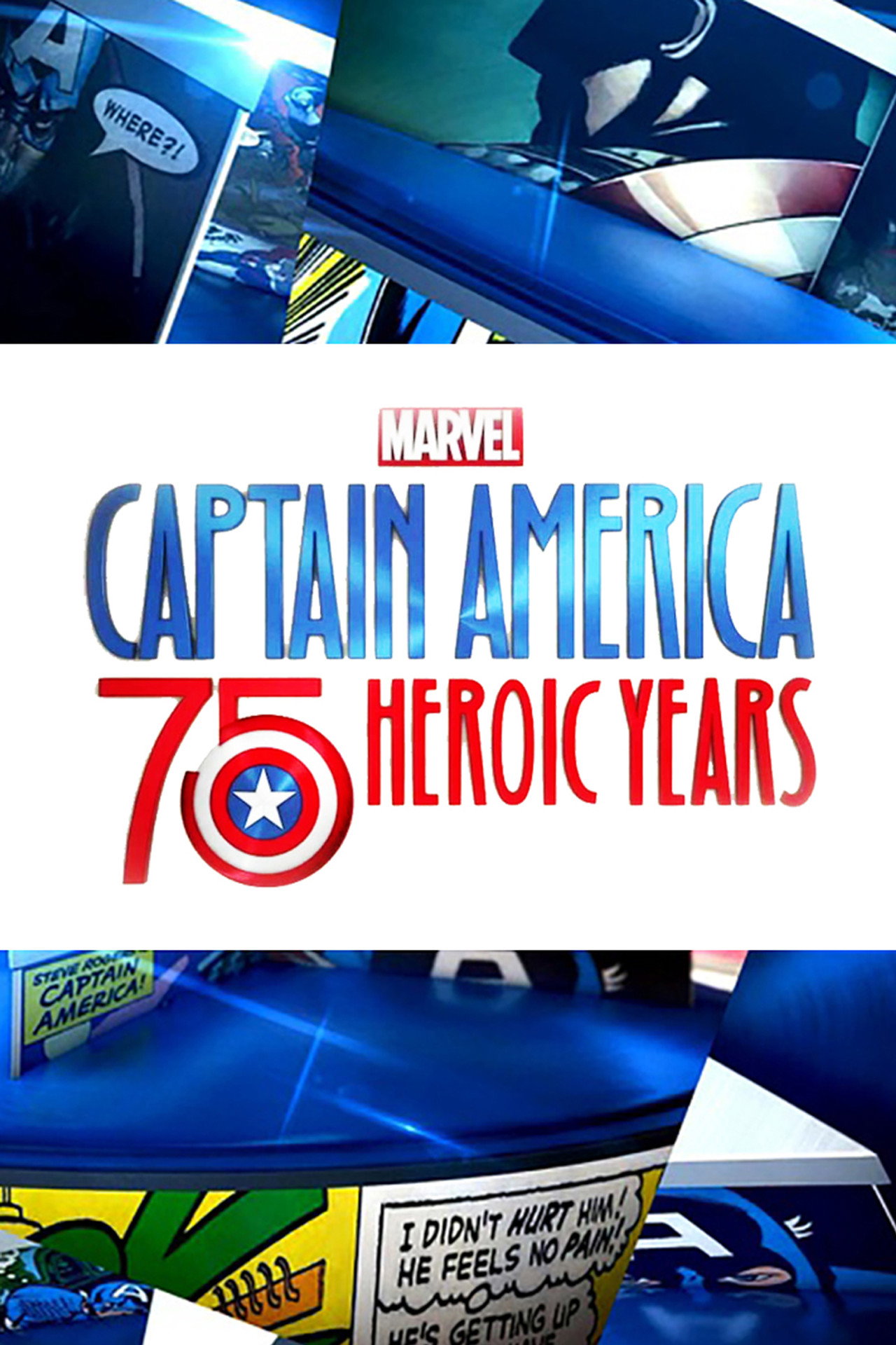 Pôster de Marvel's Captain America: 75 Heroic Years