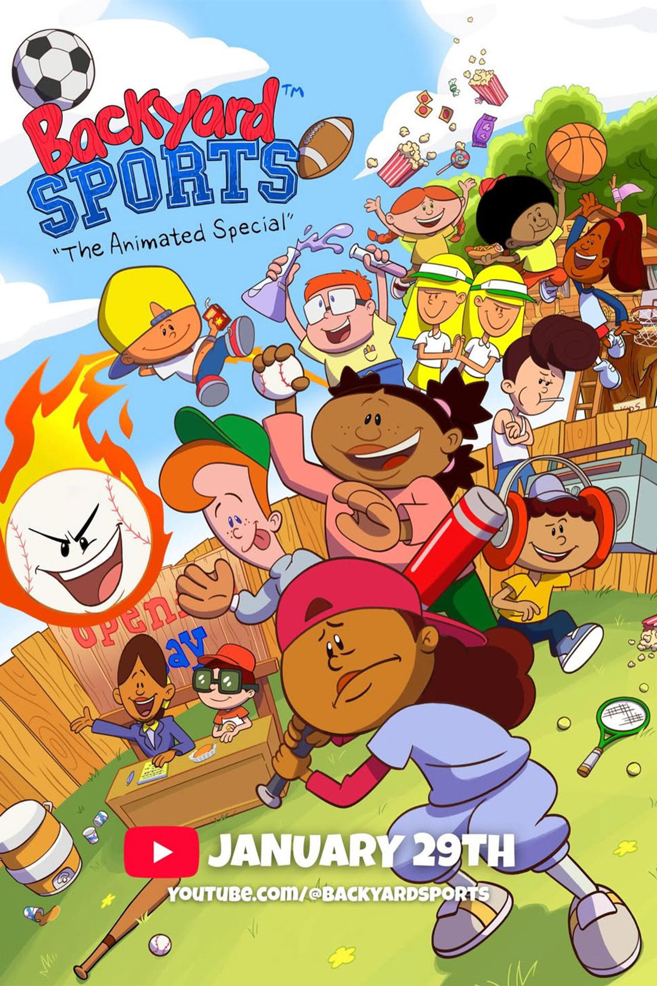 Pôster de Backyard Sports: The Animated Special