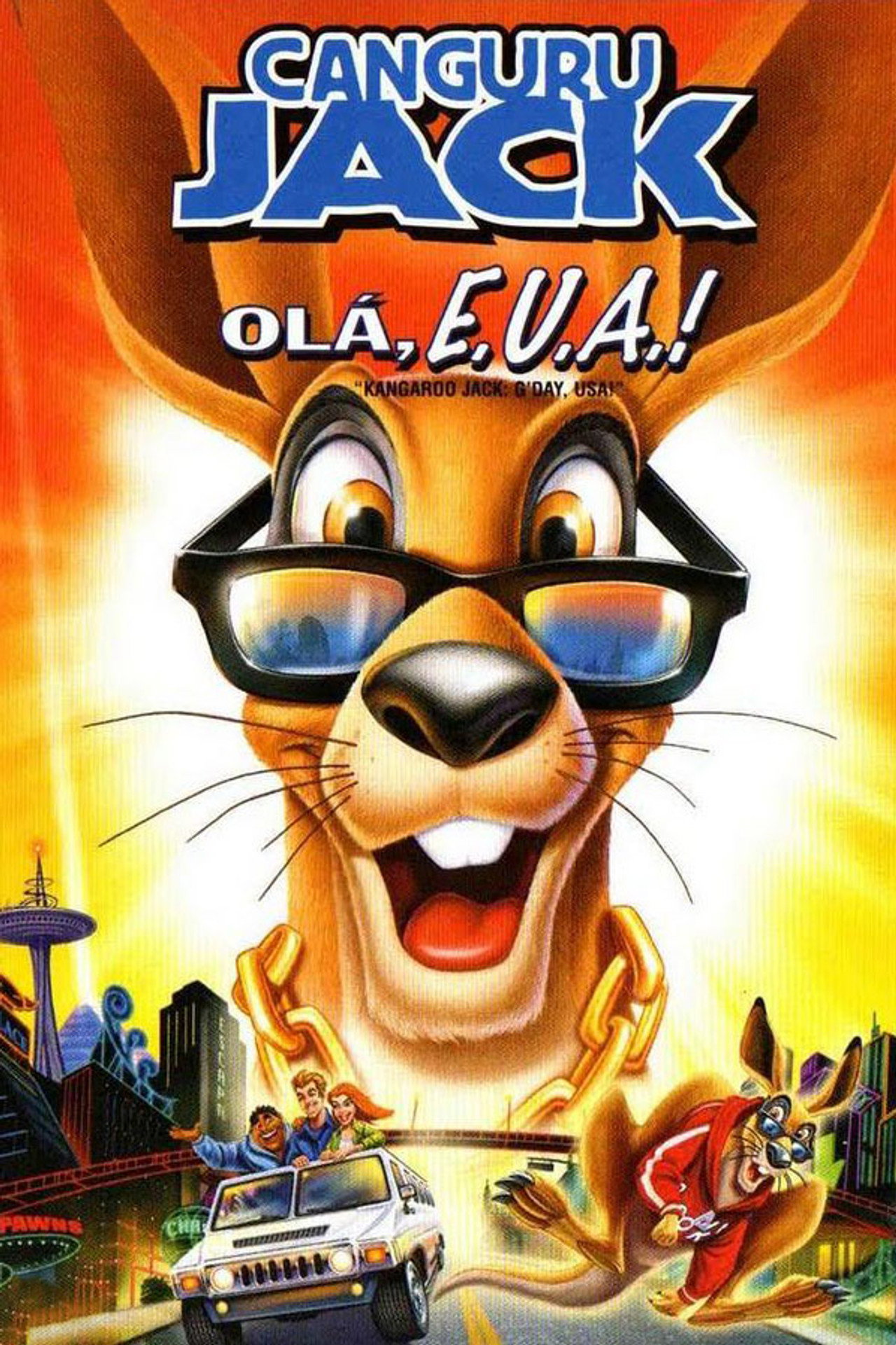 Pôster de Canguru Jack: Olá, E.U.A.!