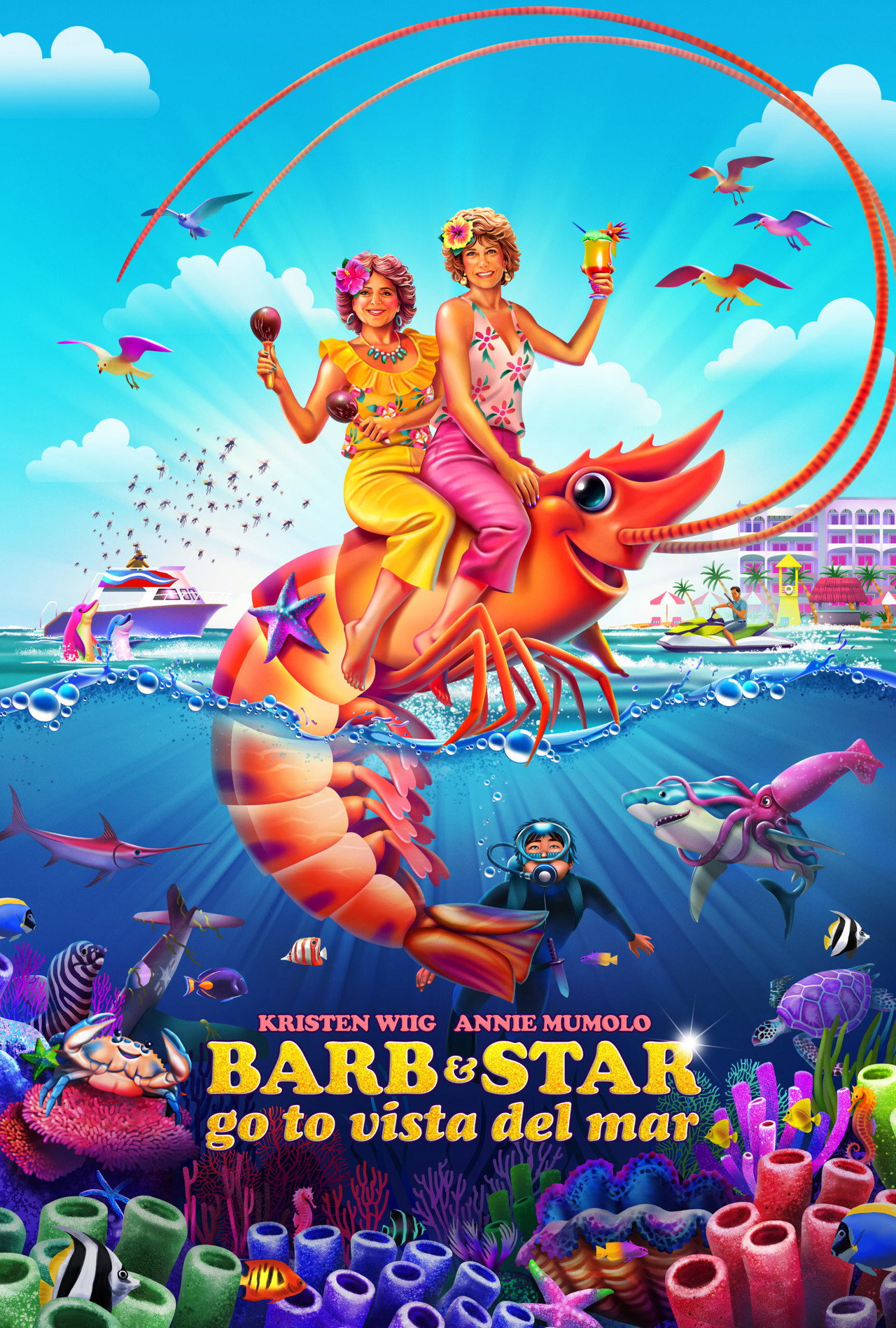 Pôster de Barb & Star Go to Vista Del Mar