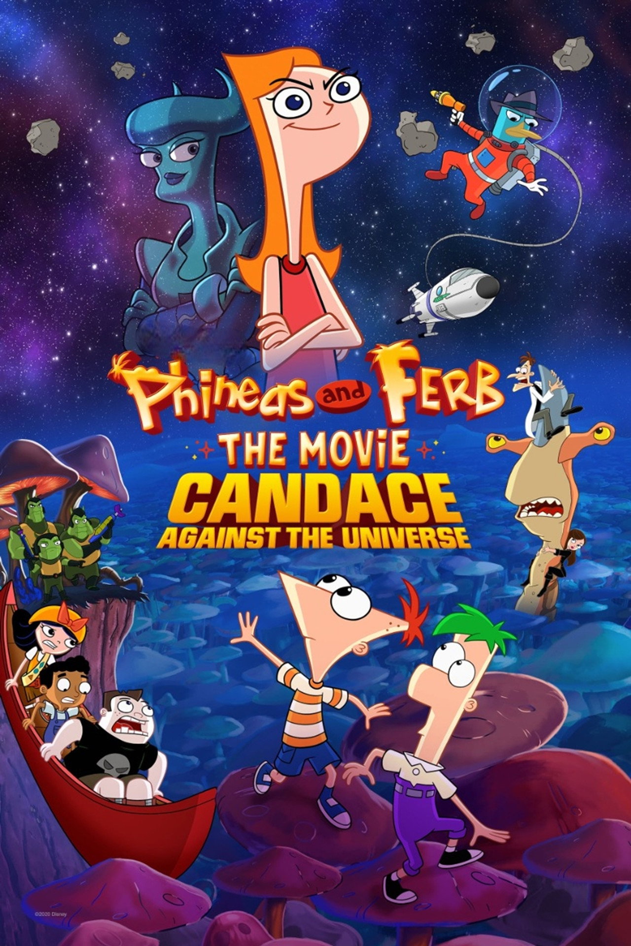 Pôster de Phineas and Ferb the Movie: Candace Against the Universe