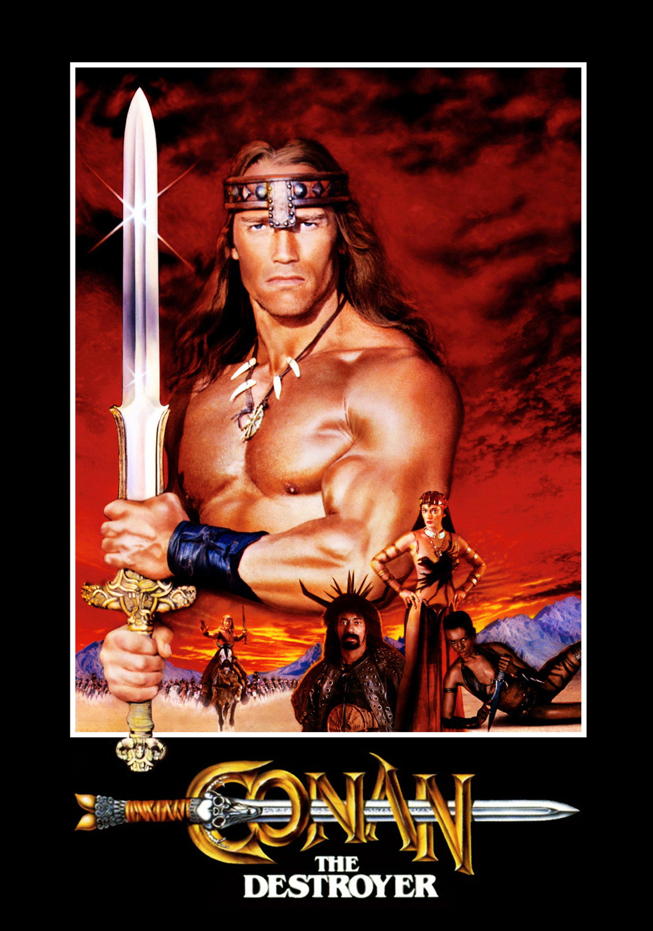 Pôster de Conan the Destroyer