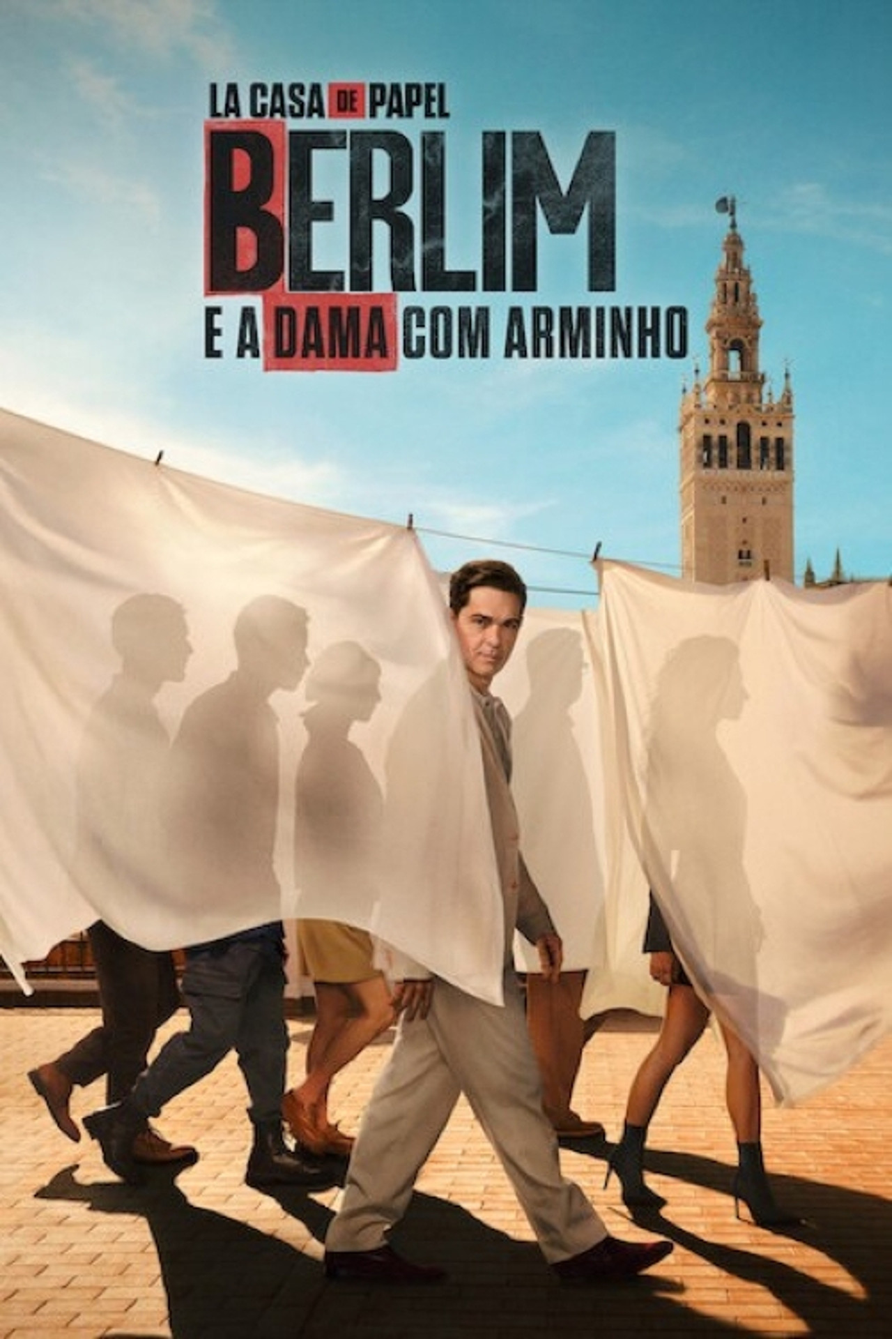 Pôster de Berlim e a Dama com Arminho