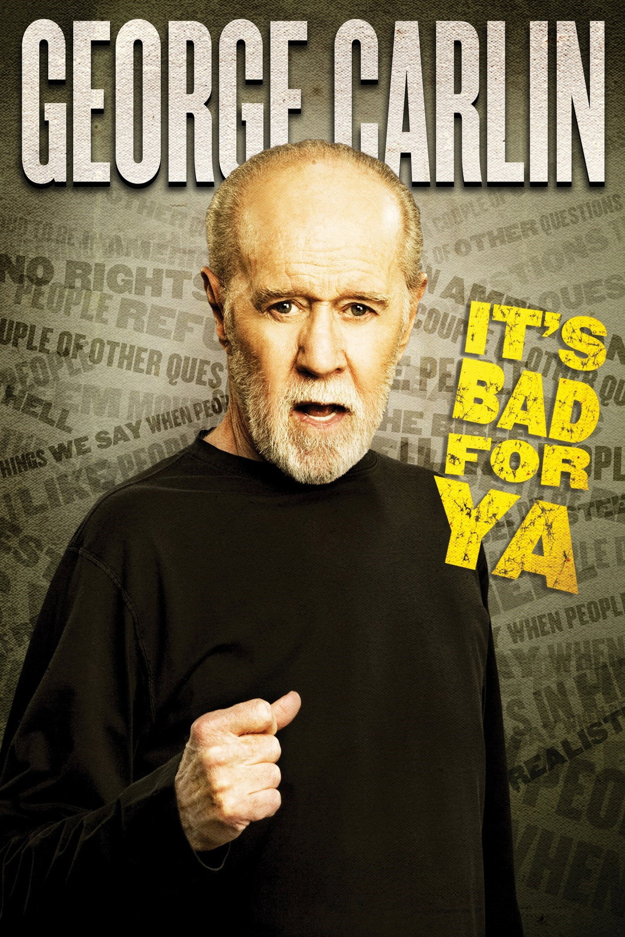 Pôster de George Carlin: It's Bad for Ya!