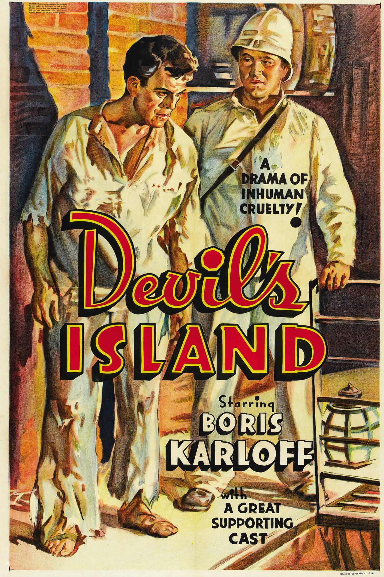 Pôster de Devil's Island