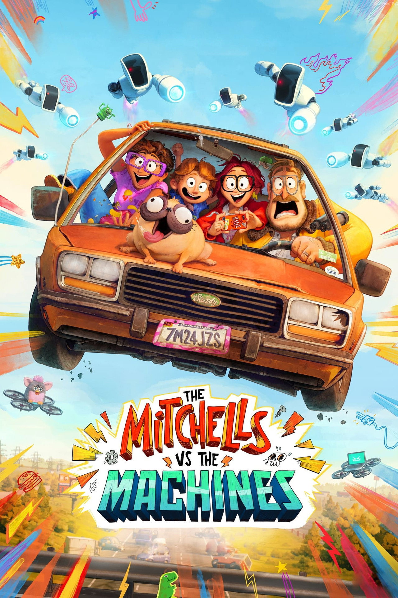 Pôster de The Mitchells vs. the Machines