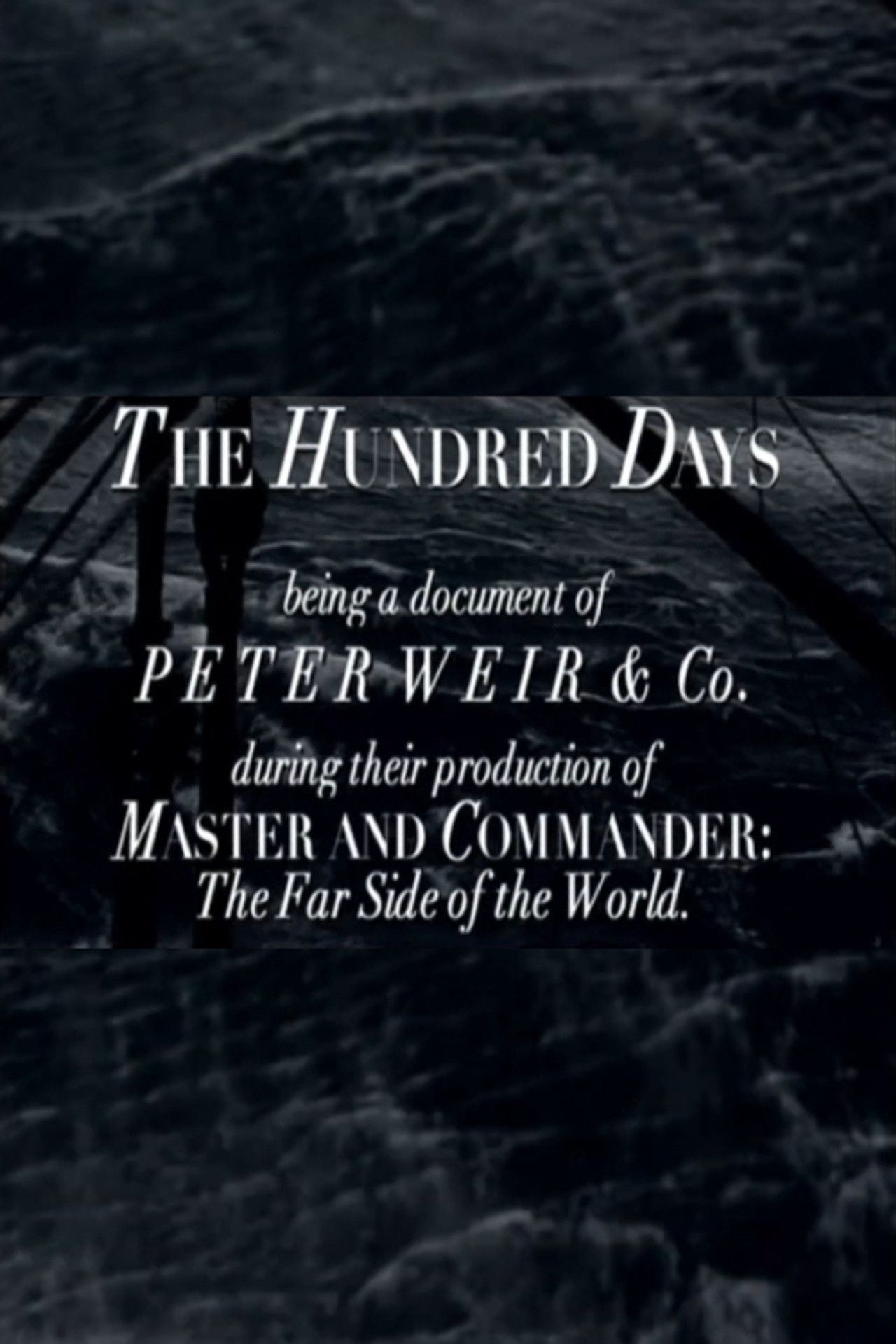 Pôster de The Hundred Days
