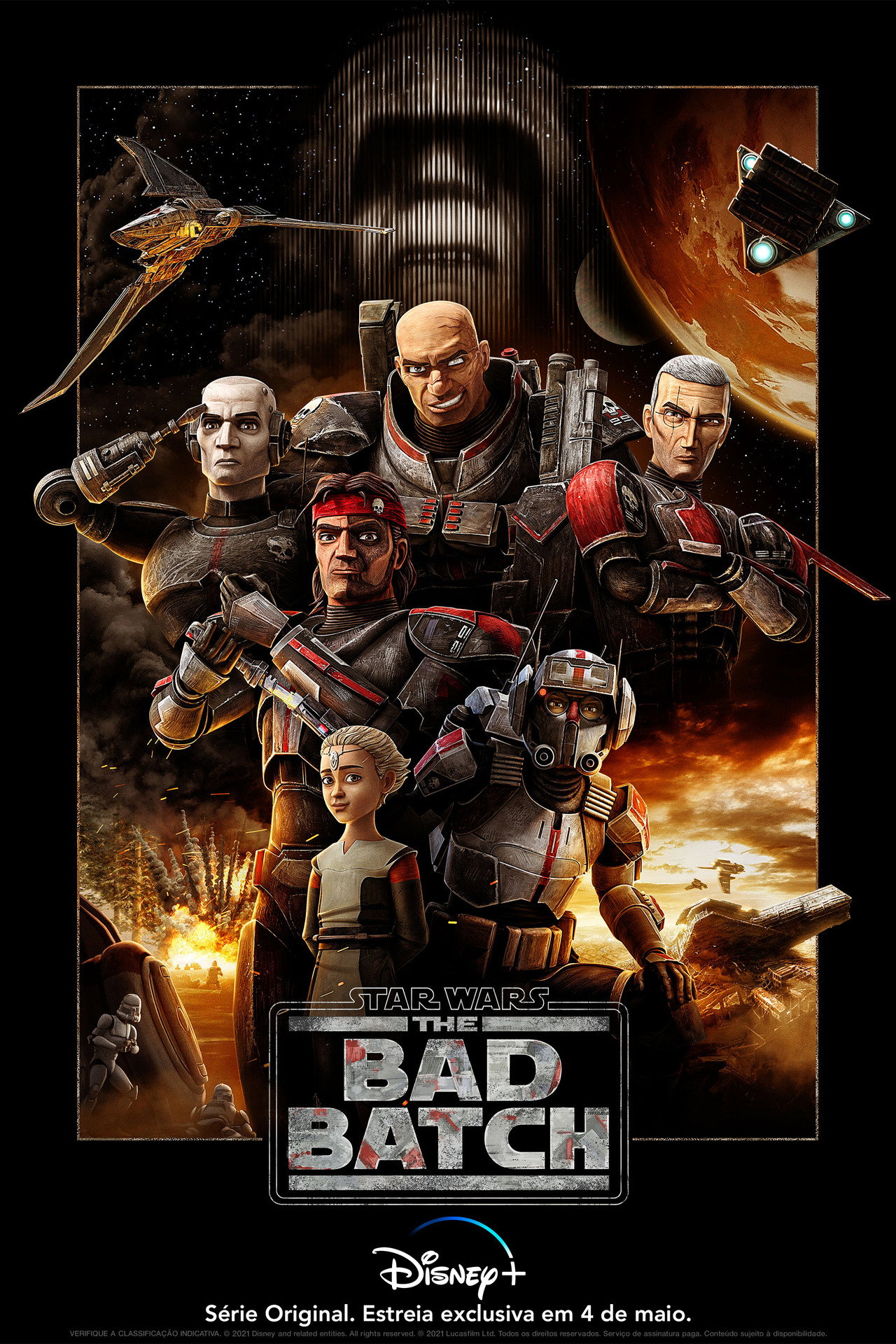 Pôster de Star Wars: The Bad Batch