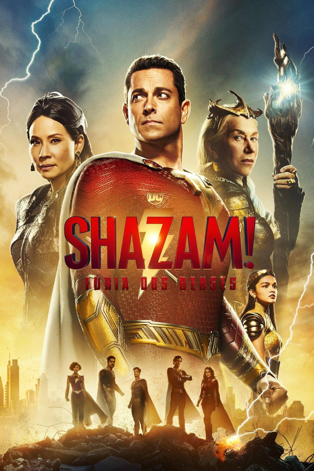 Pôster de Shazam! Fúria dos Deuses