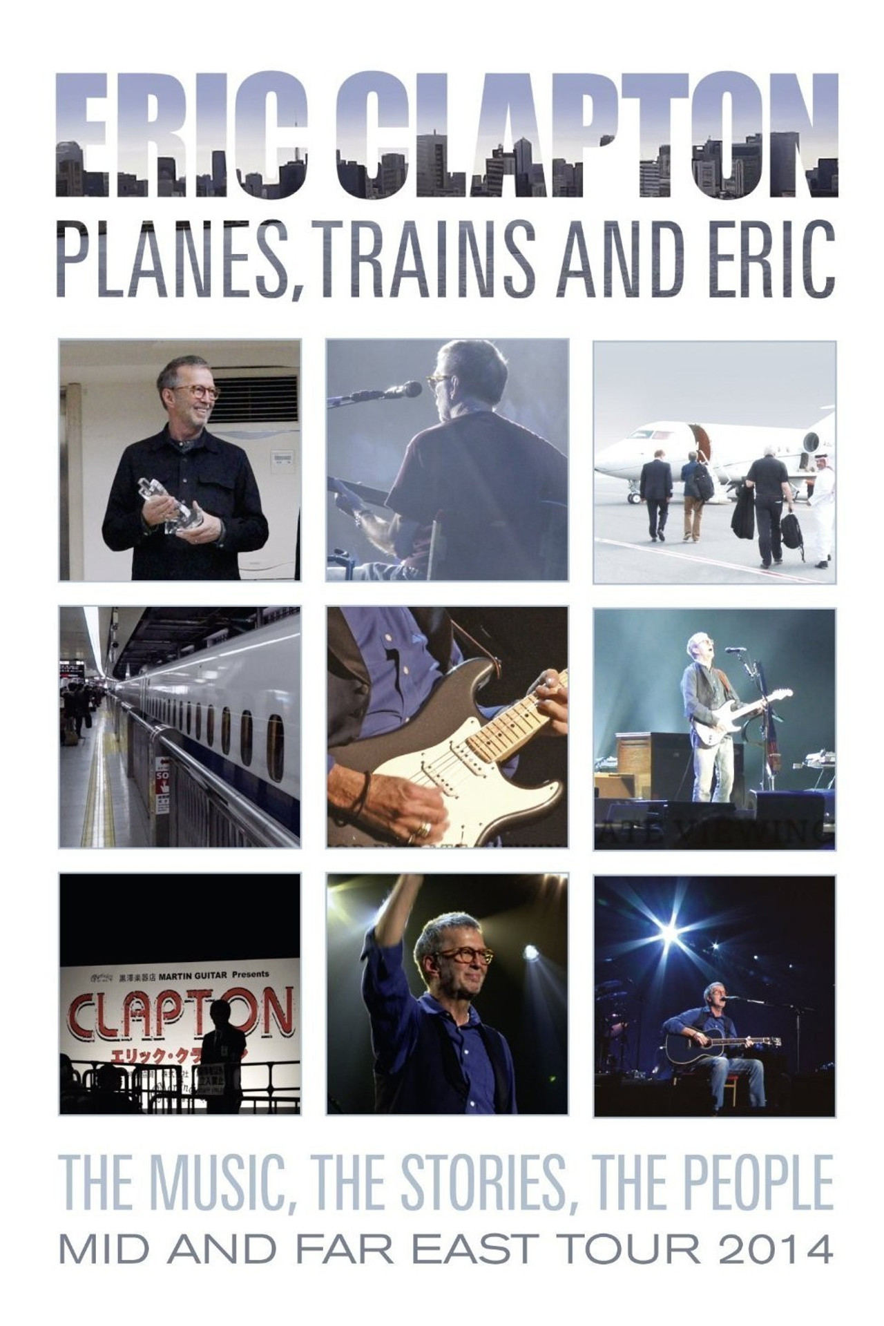 Pôster de Eric Clapton - Planes, Trains and Eric