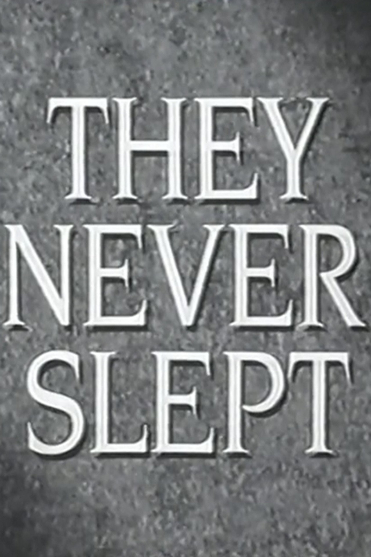 Pôster de They Never Slept