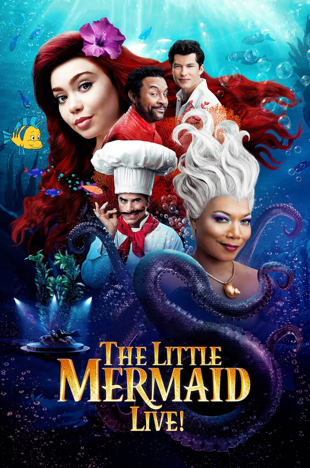 Pôster de The Little Mermaid Live!