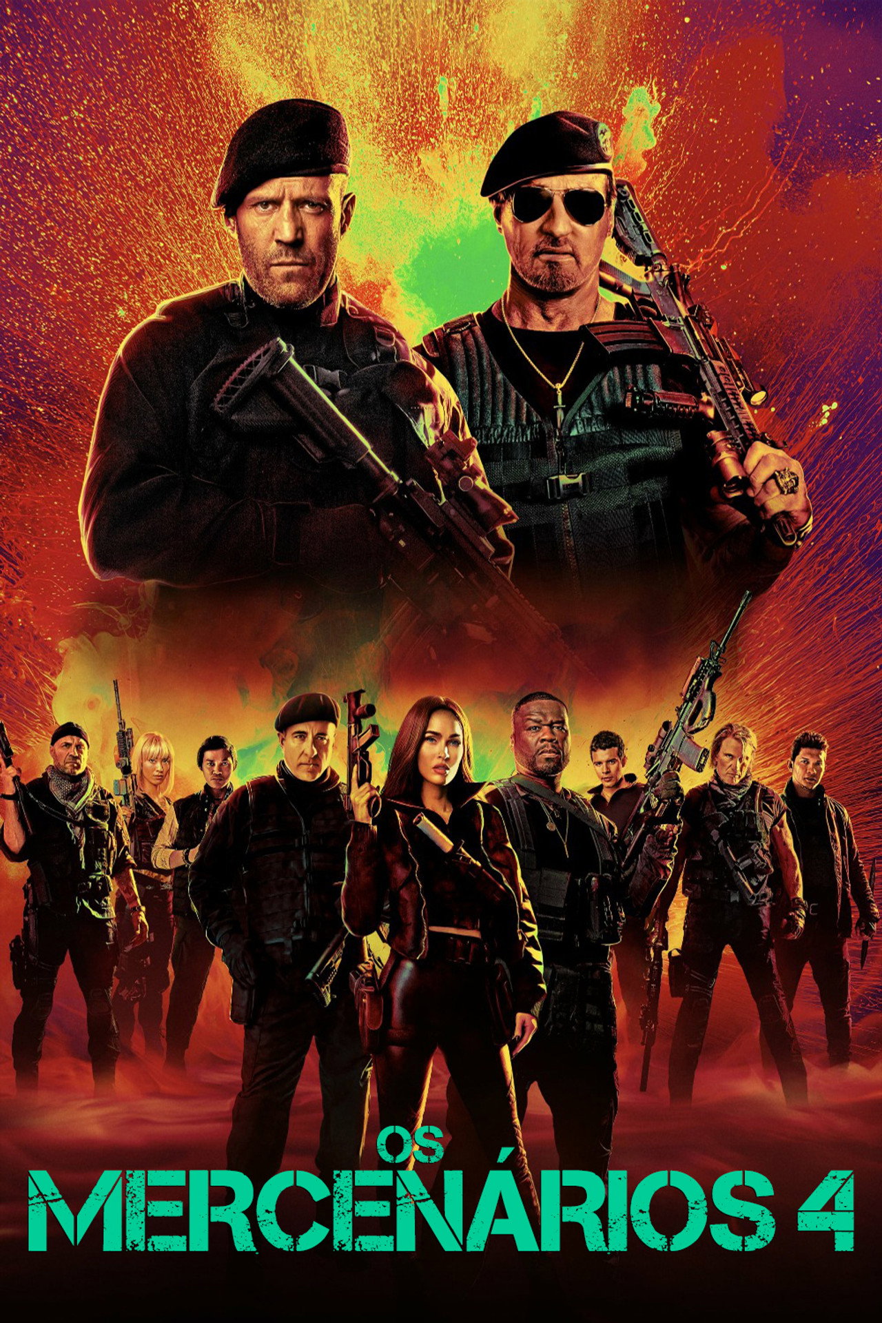 Pôster de Os Mercenários 4