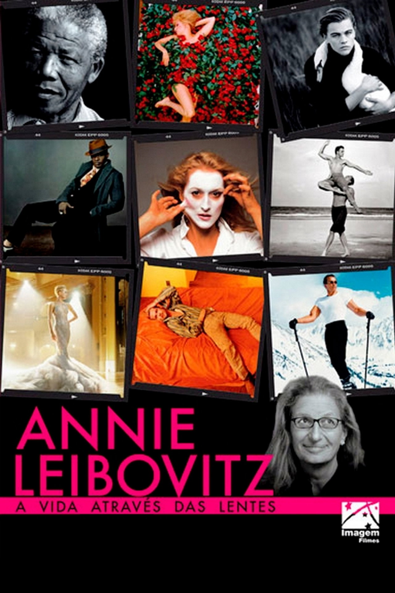 Pôster de Annie Leibovitz: A Vida Através das Lentes