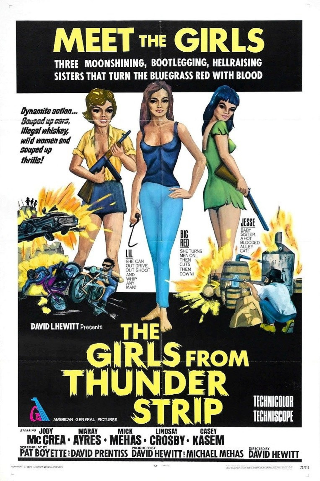 Pôster de The Girls from Thunder Strip