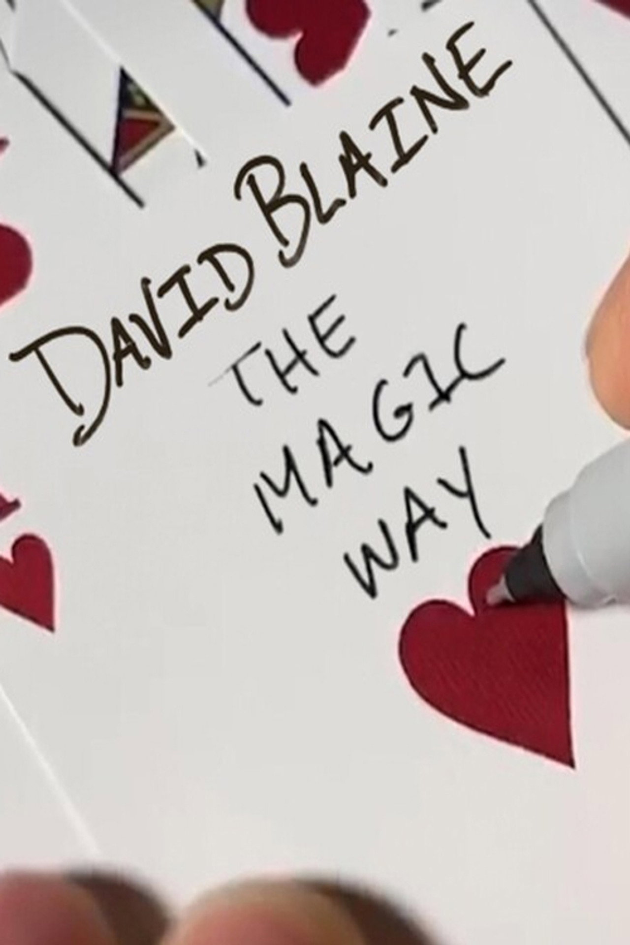 Pôster de David Blaine: The Magic Way