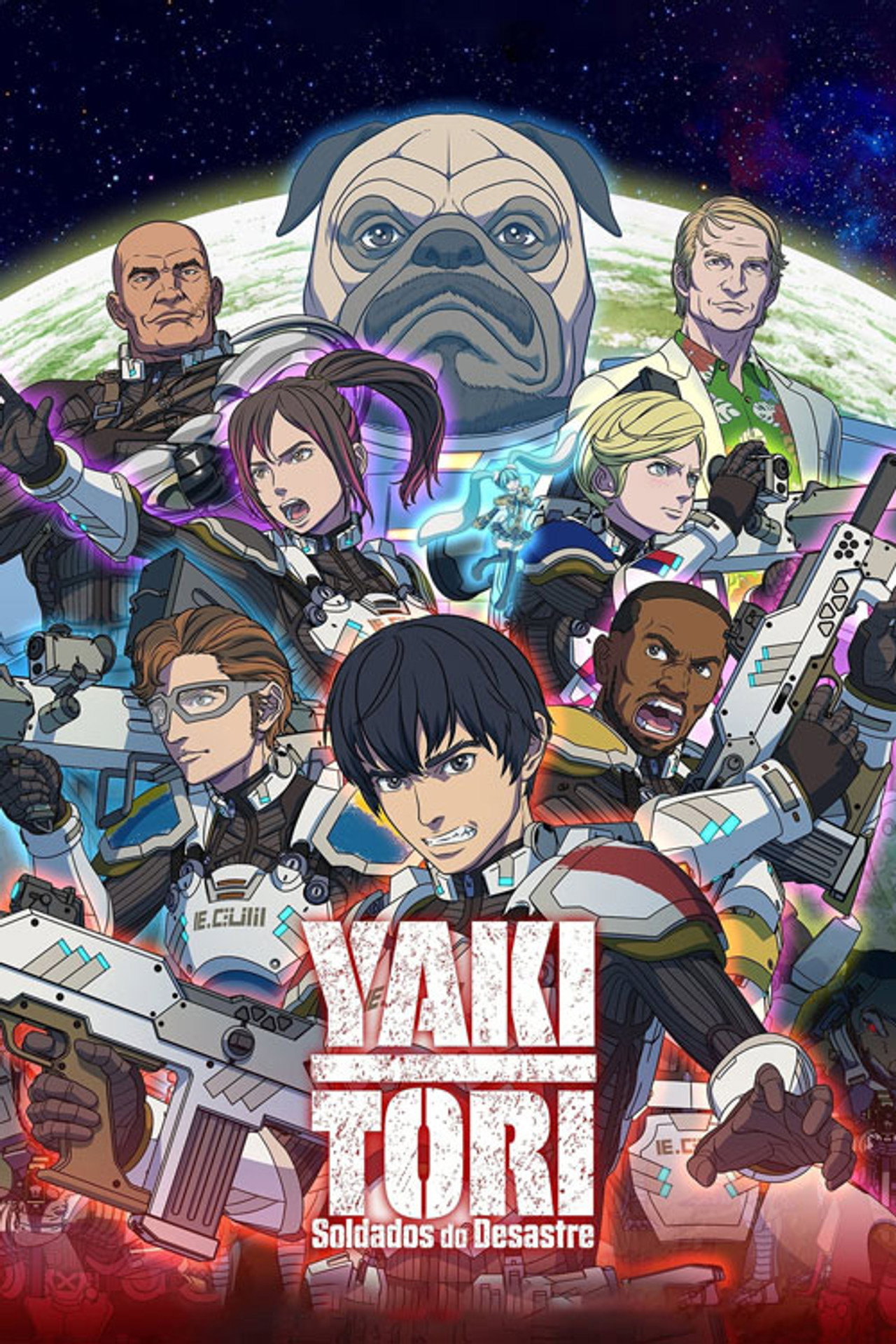 Pôster de Yakitori: Soldados do Desastre