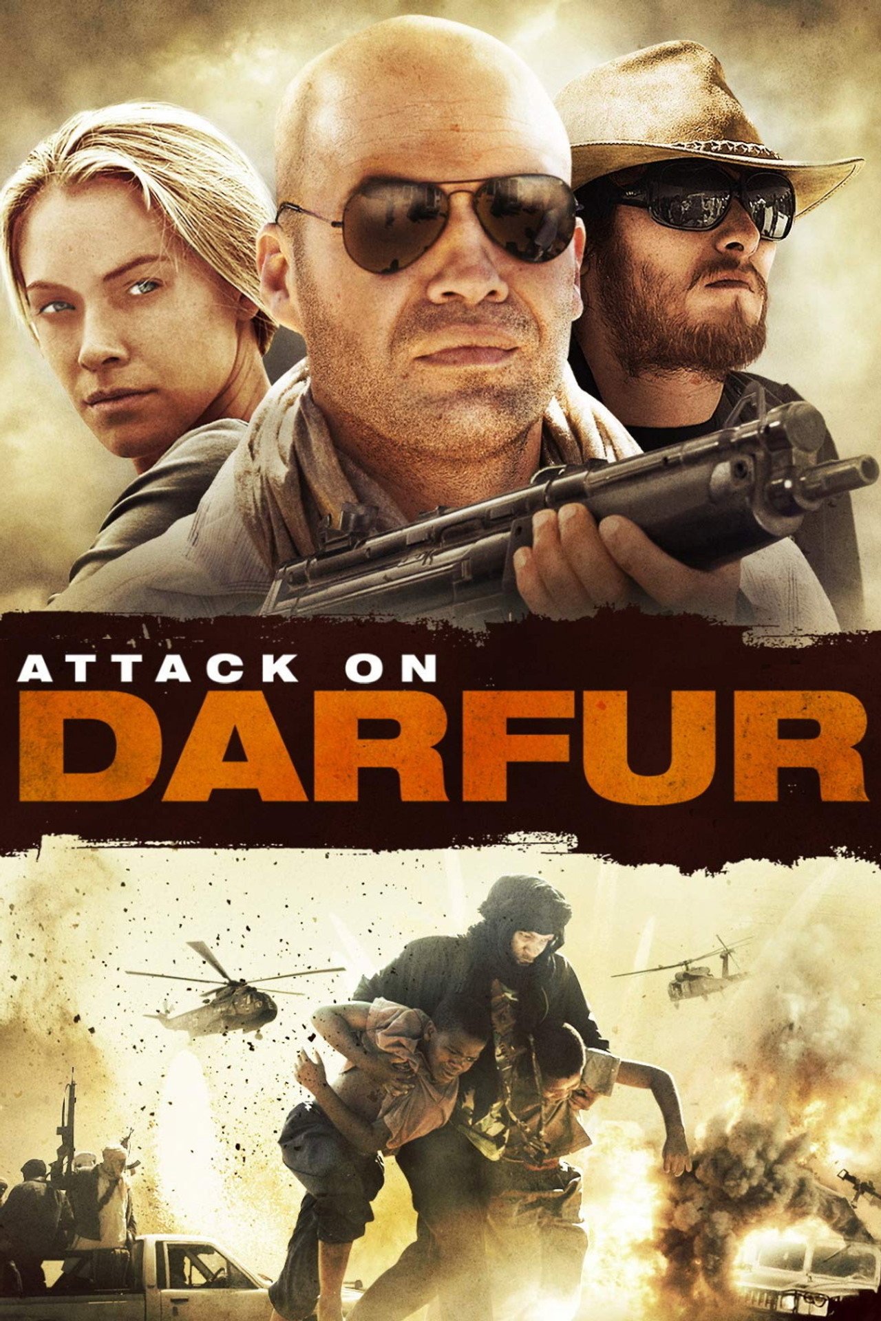 Pôster de Darfur Deserto de Sangue