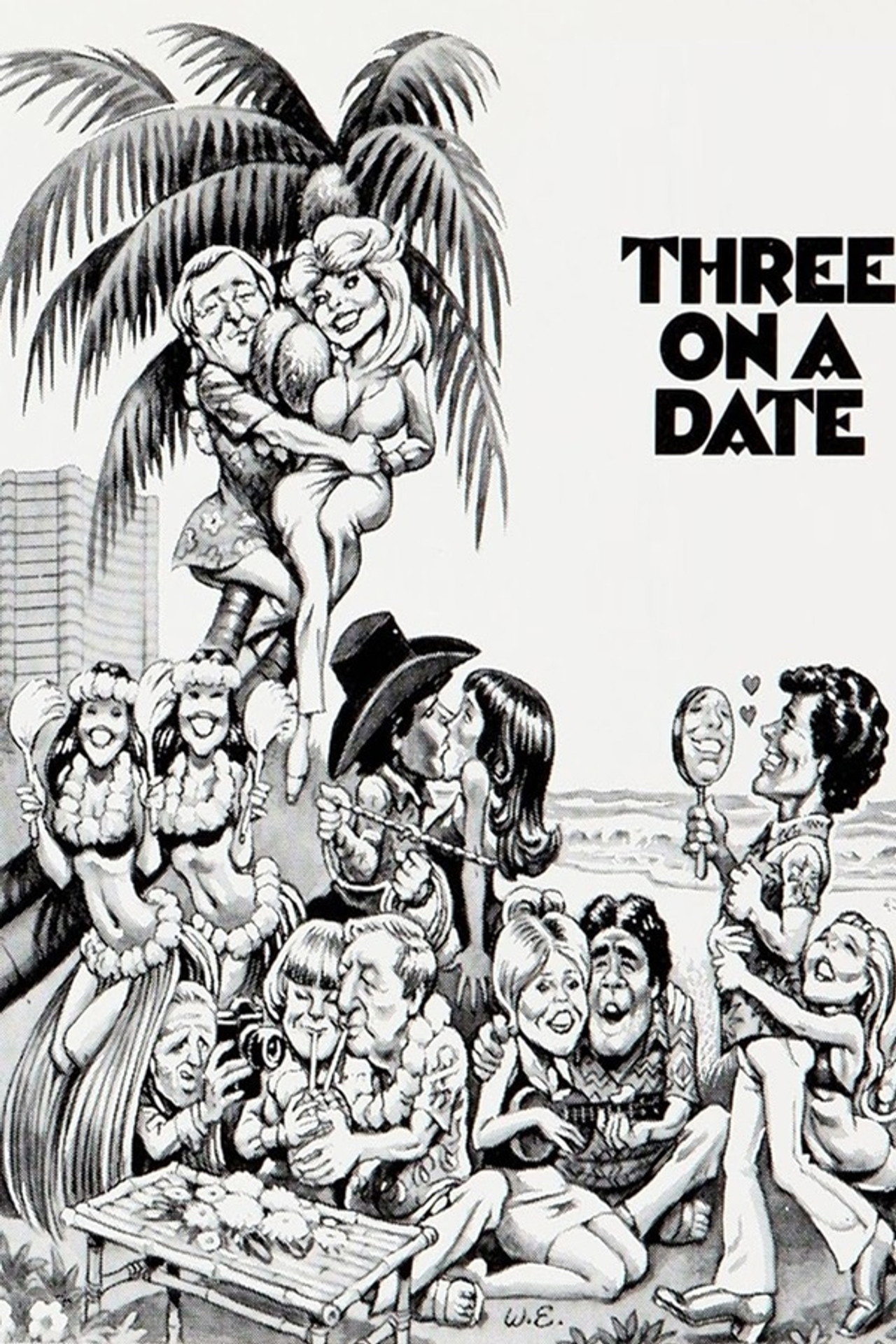 Pôster de Three on a Date