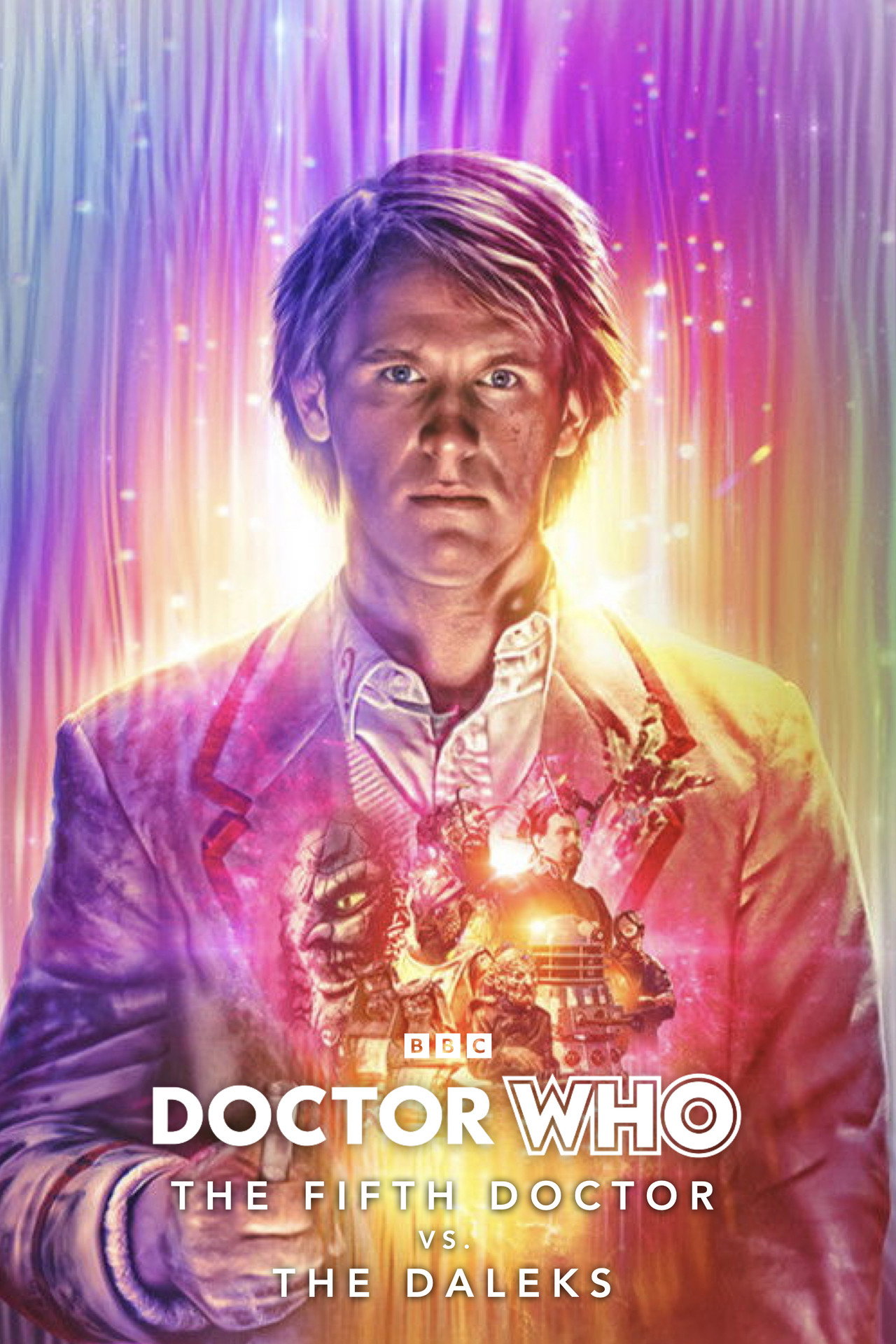 Pôster de Doctor Who: The Fifth Doctor vs. The Daleks