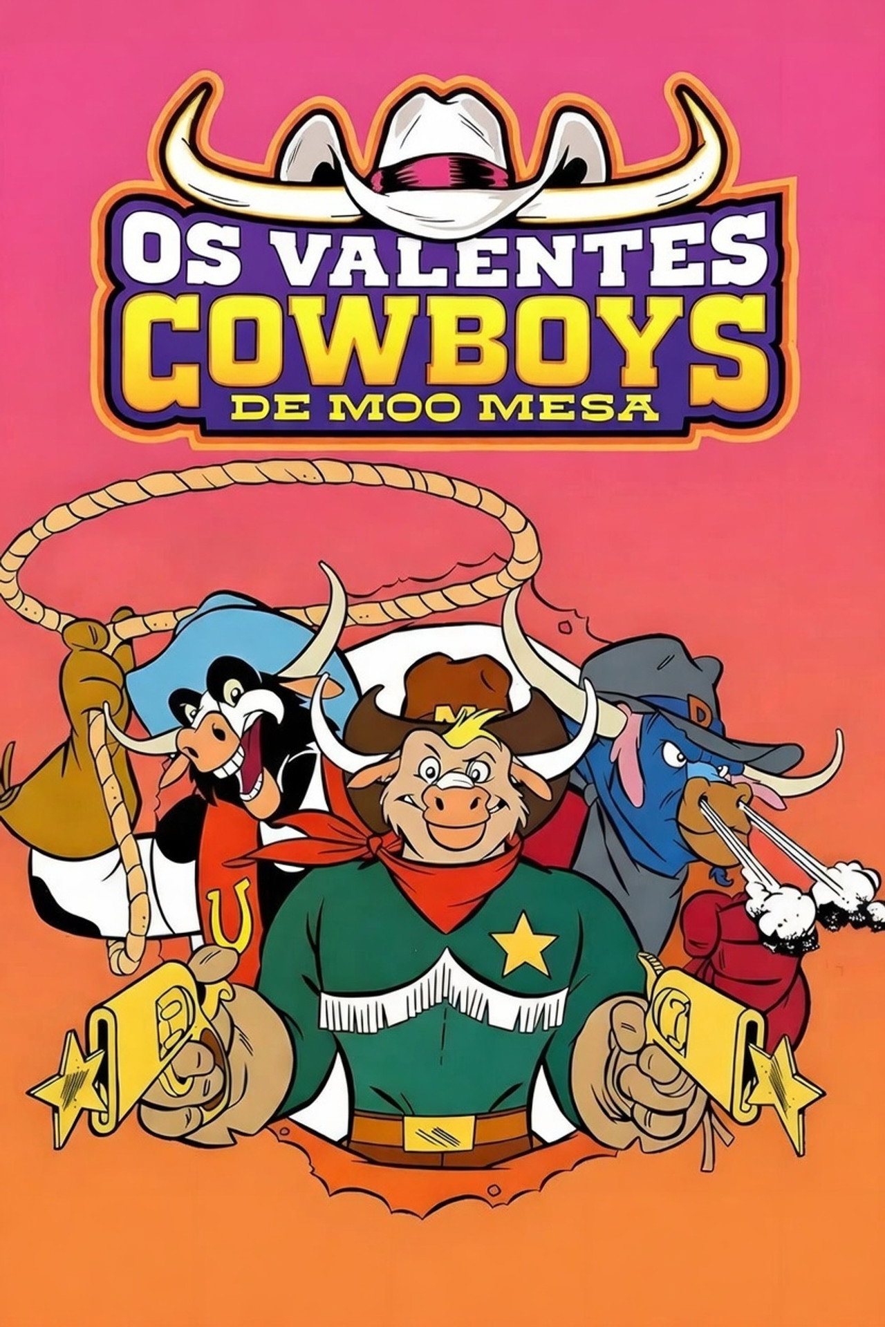 Pôster de Os Valentes Cowboys de Moo Mesa