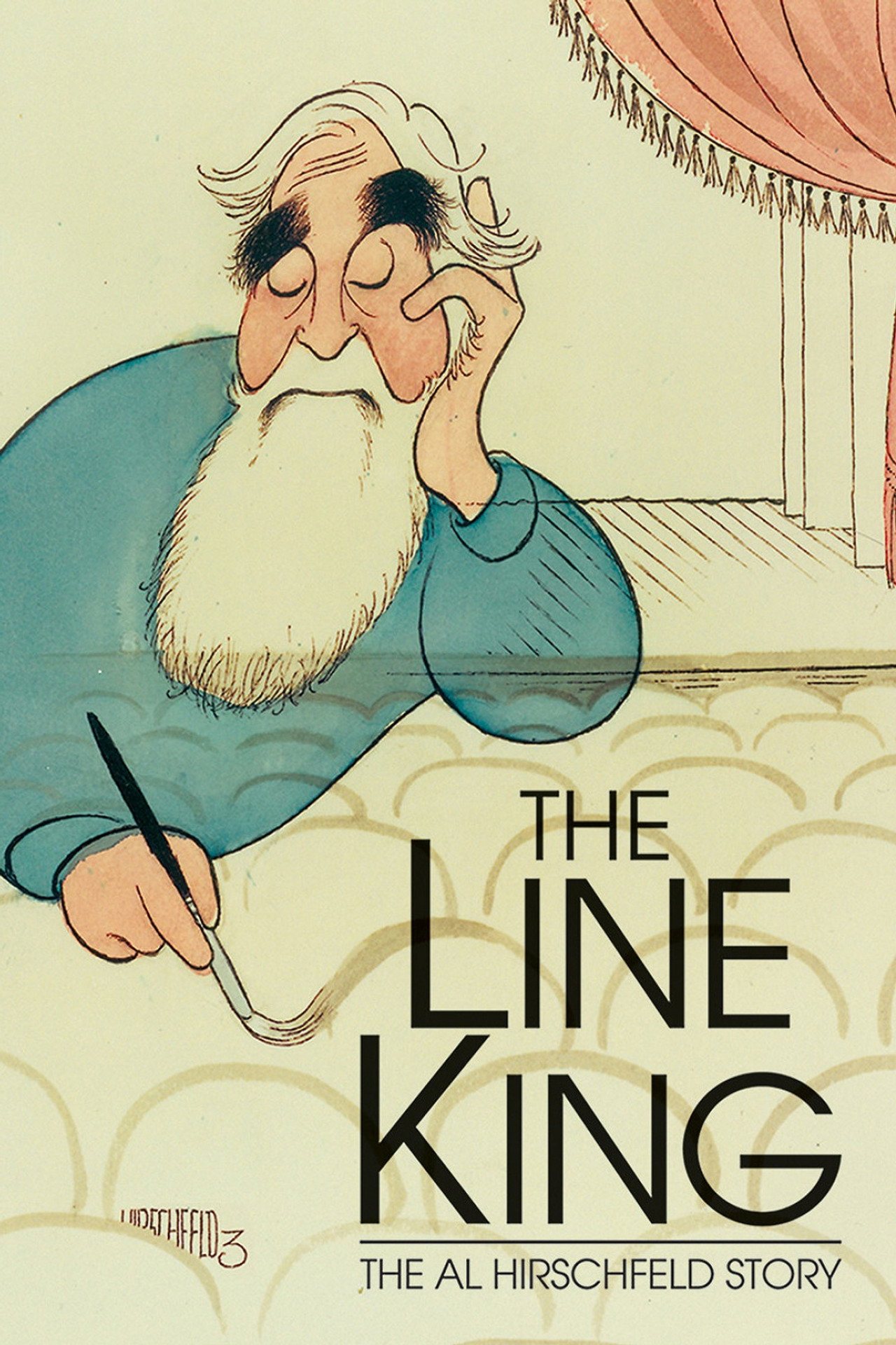Pôster de The Line King: The Al Hirschfeld Story