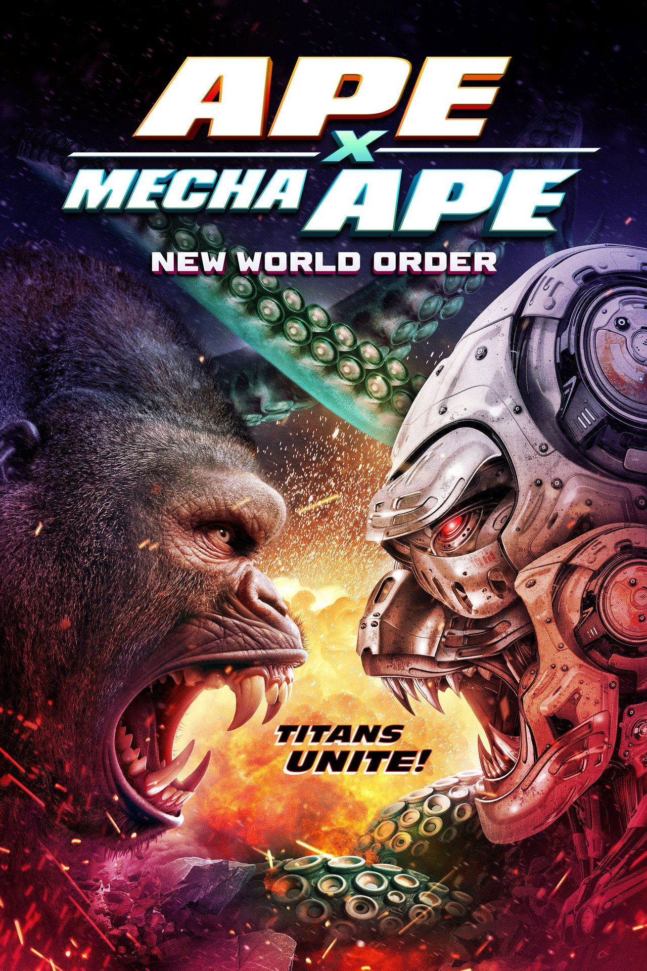 Pôster de Ape X Mecha Ape: New World Order
