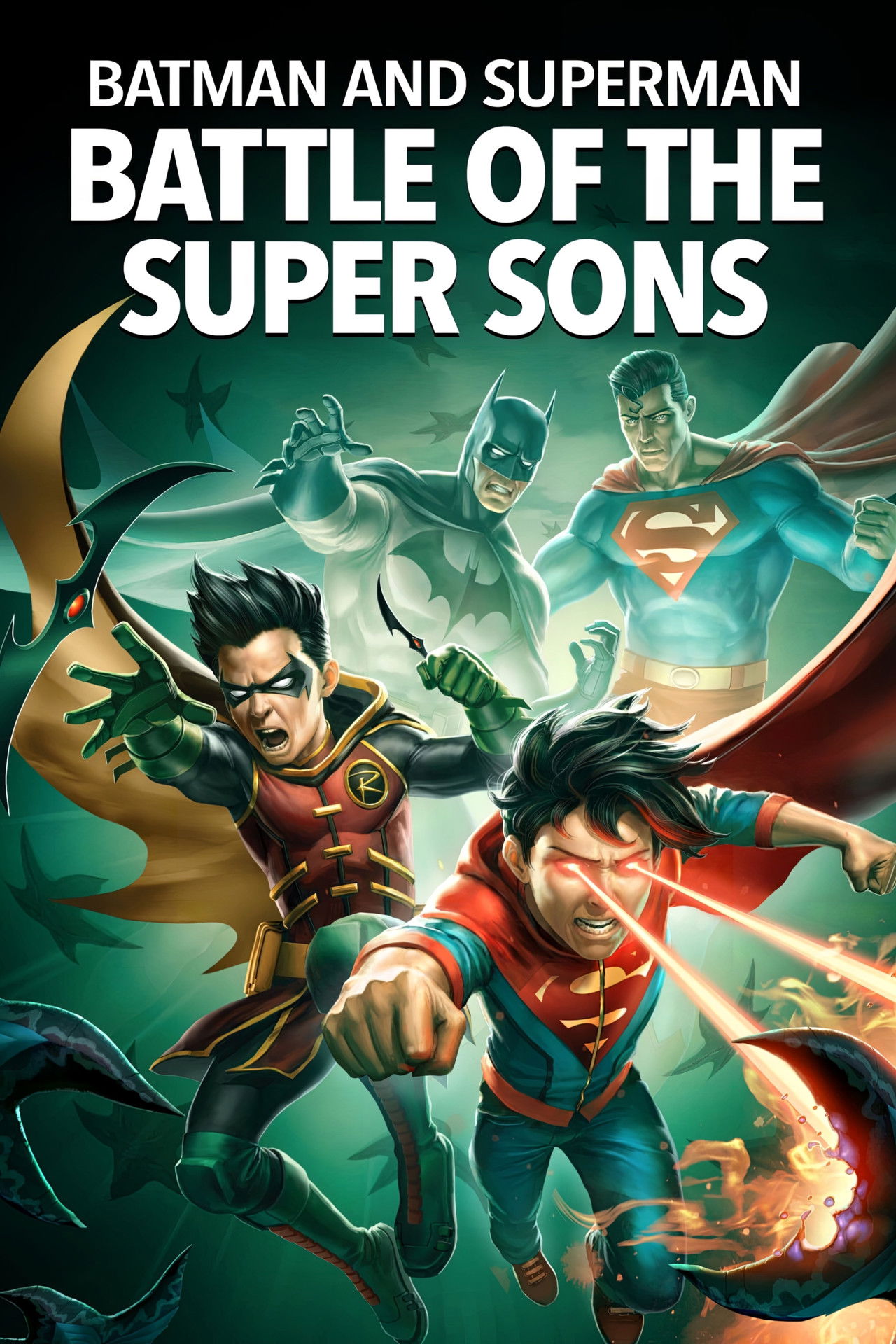 Pôster de Batman and Superman: Battle of the Super Sons