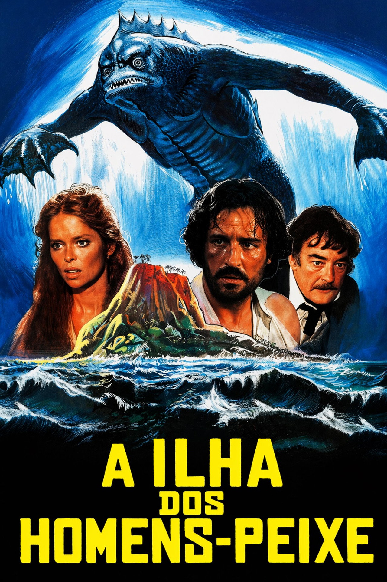 Pôster de A Ilha dos Homens-Peixe