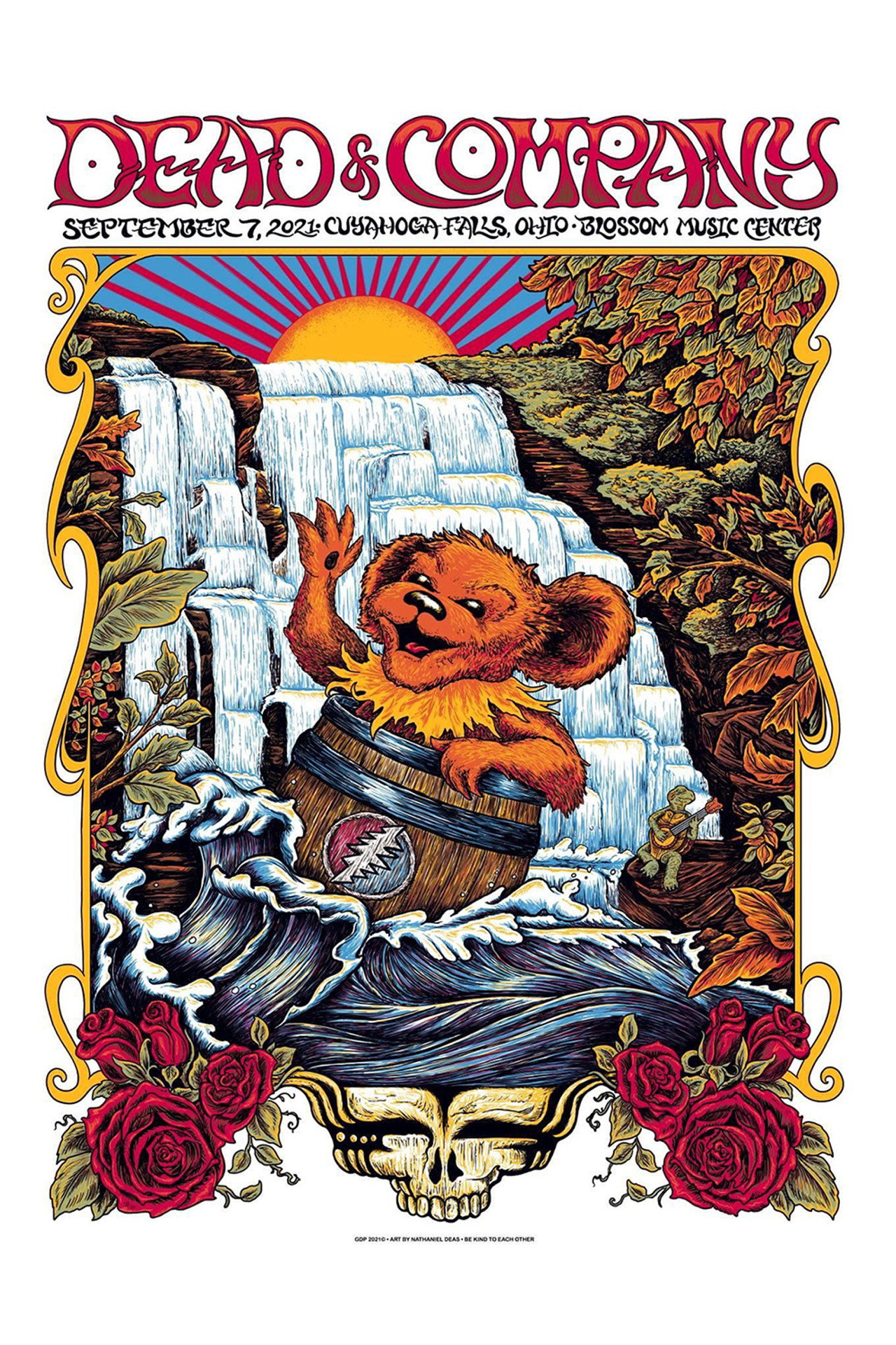 Pôster de Dead & Company: 2021-09-07 Blossom Music Center, Cuyahoga Falls, OH