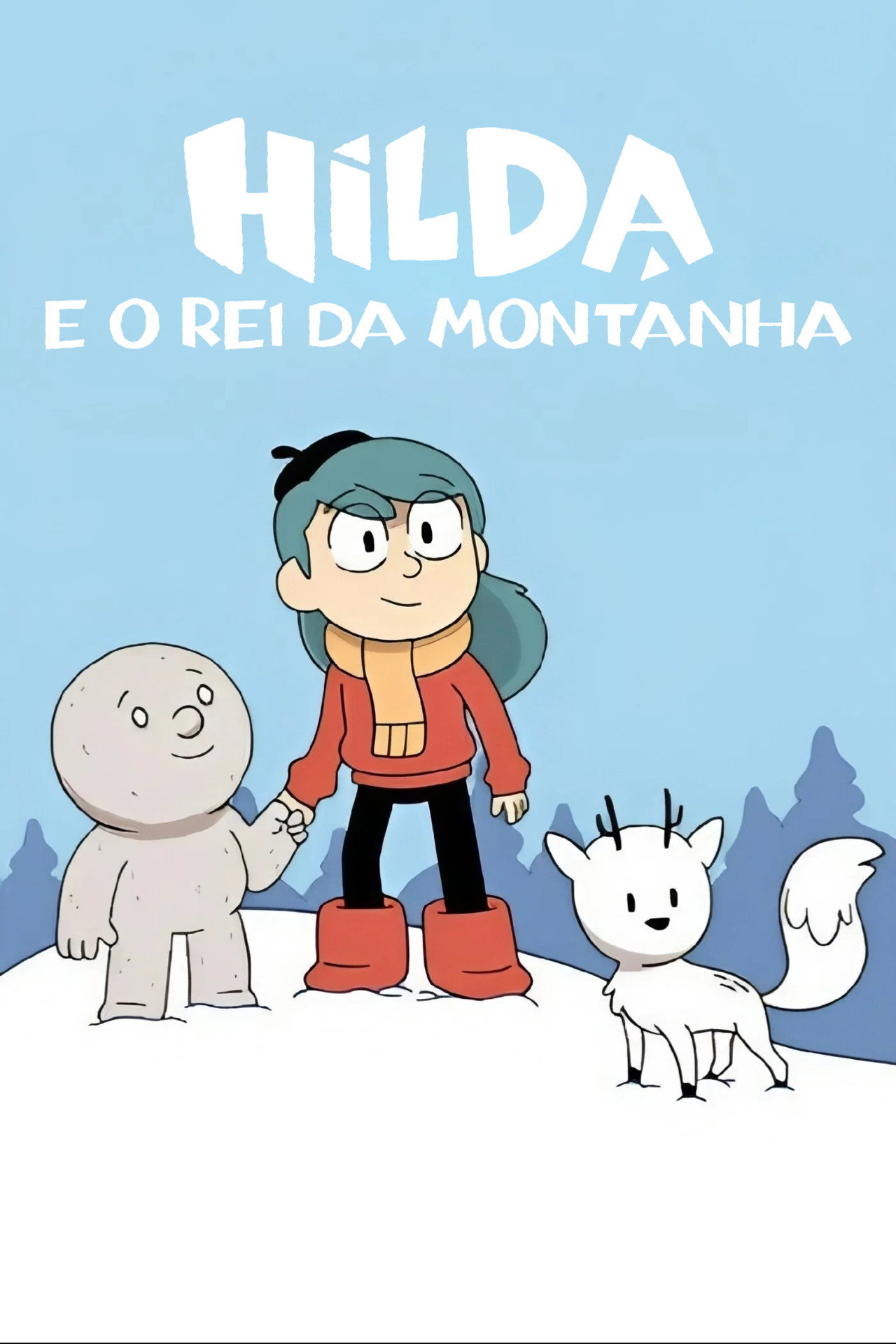 Pôster de Hilda e o Rei da Montanha