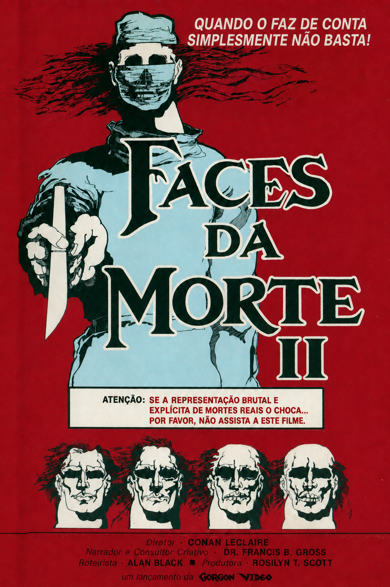 Pôster de Faces da Morte 2