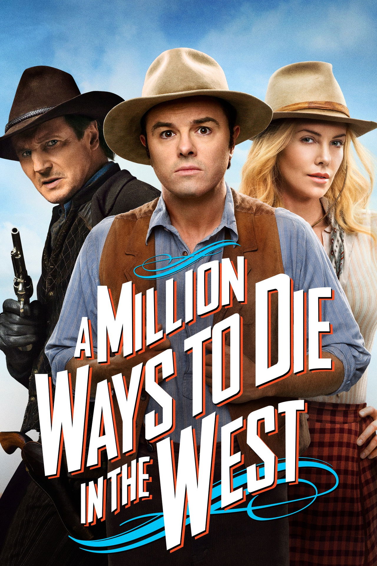 Pôster de A Million Ways to Die in the West