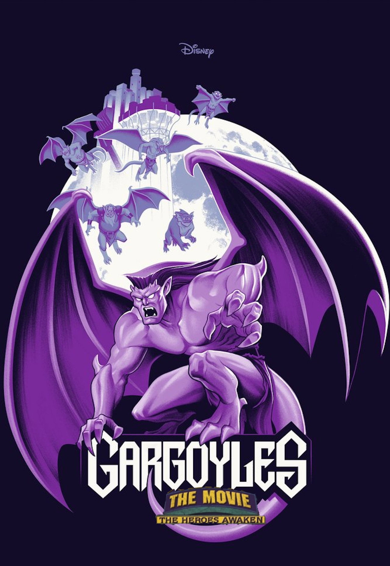 Pôster de Gargoyles the Movie: The Heroes Awaken