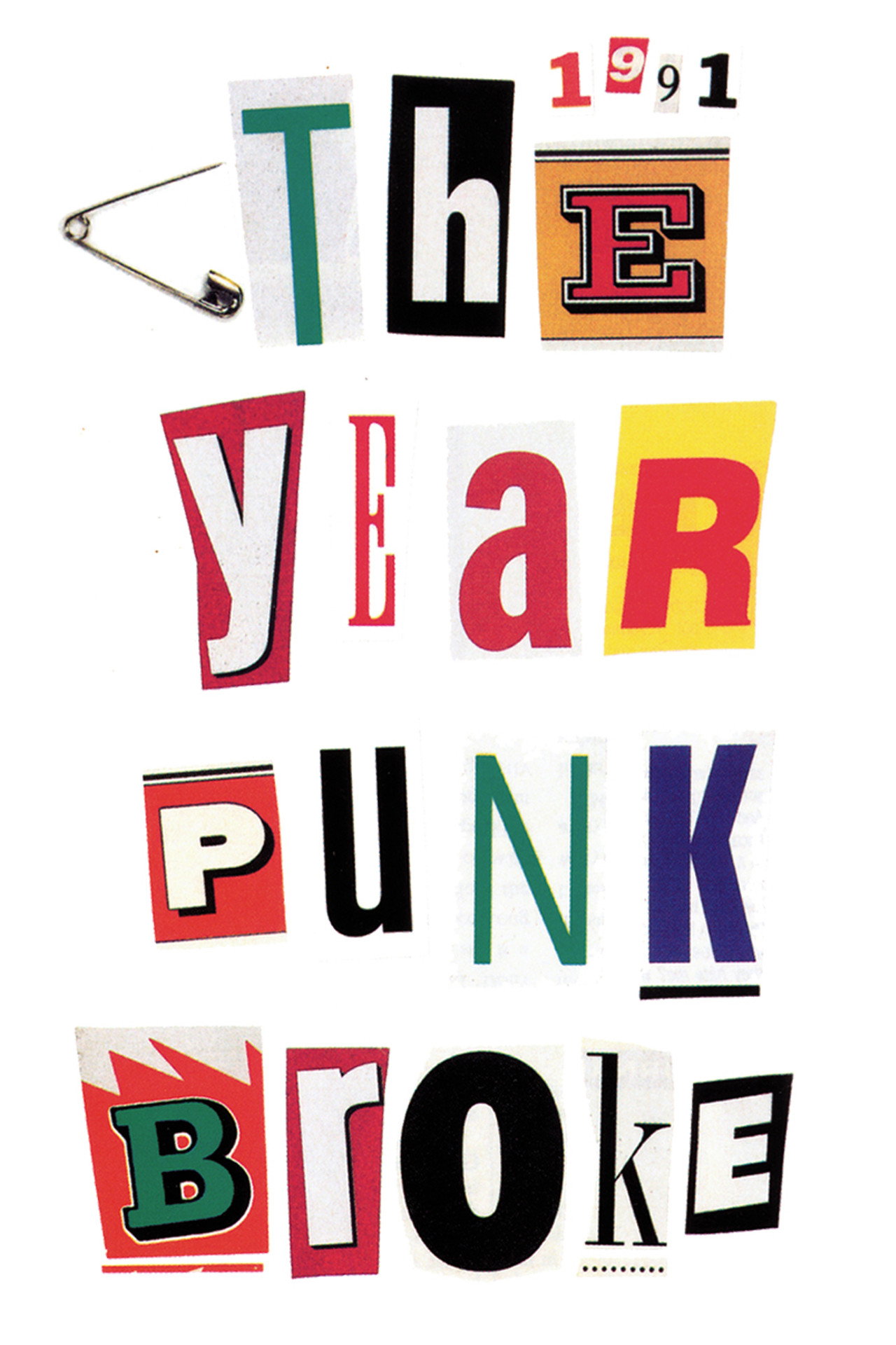 Pôster de 1991: The Year Punk Broke