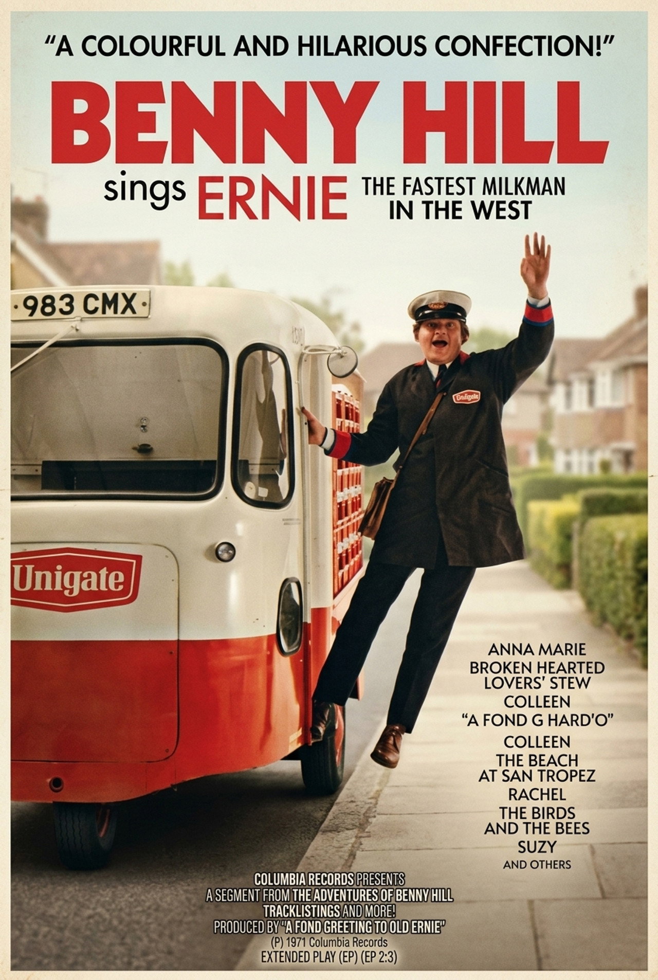 Pôster de Ernie (The Fastest Milkman in the West)