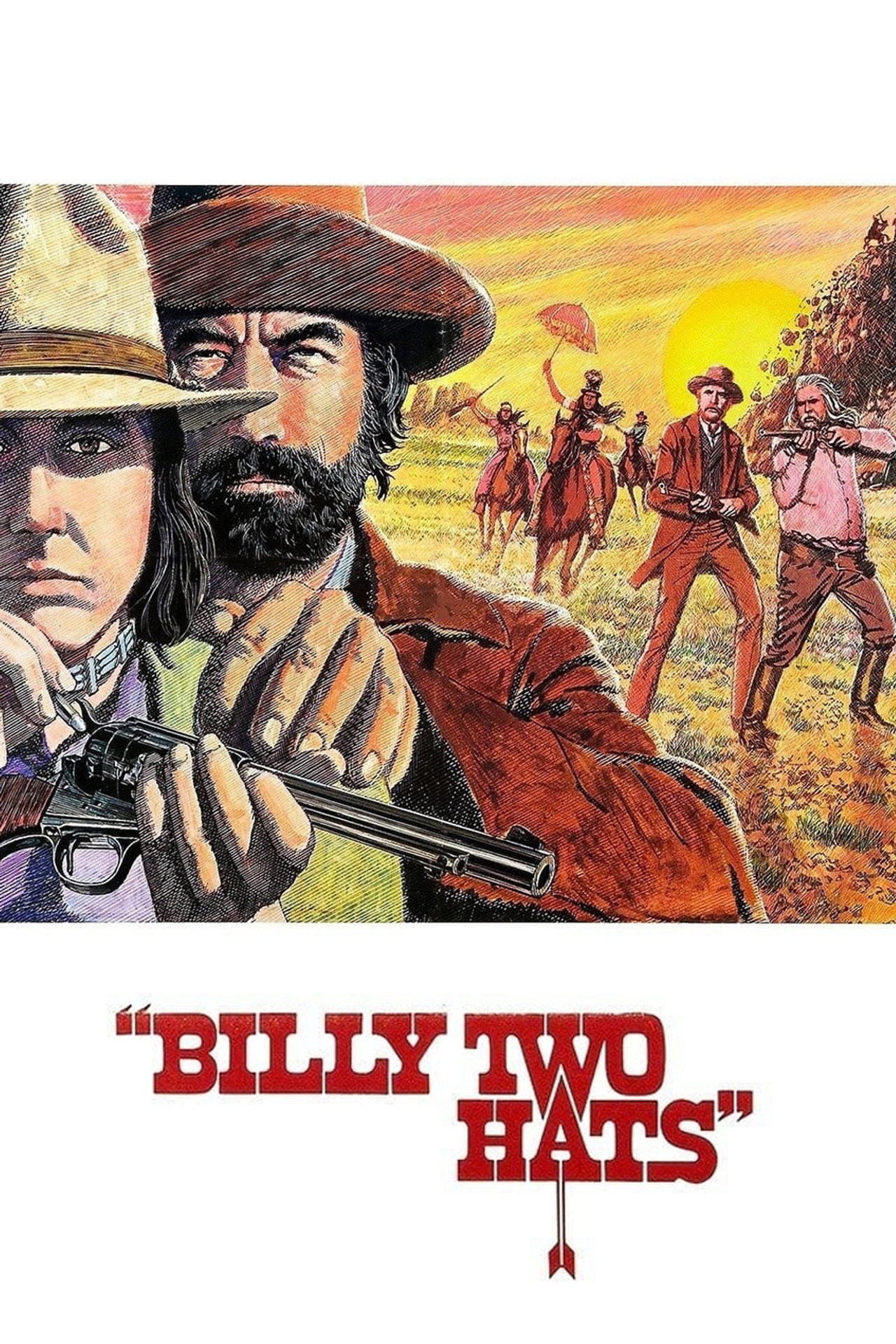 Pôster de Billy Two Hats