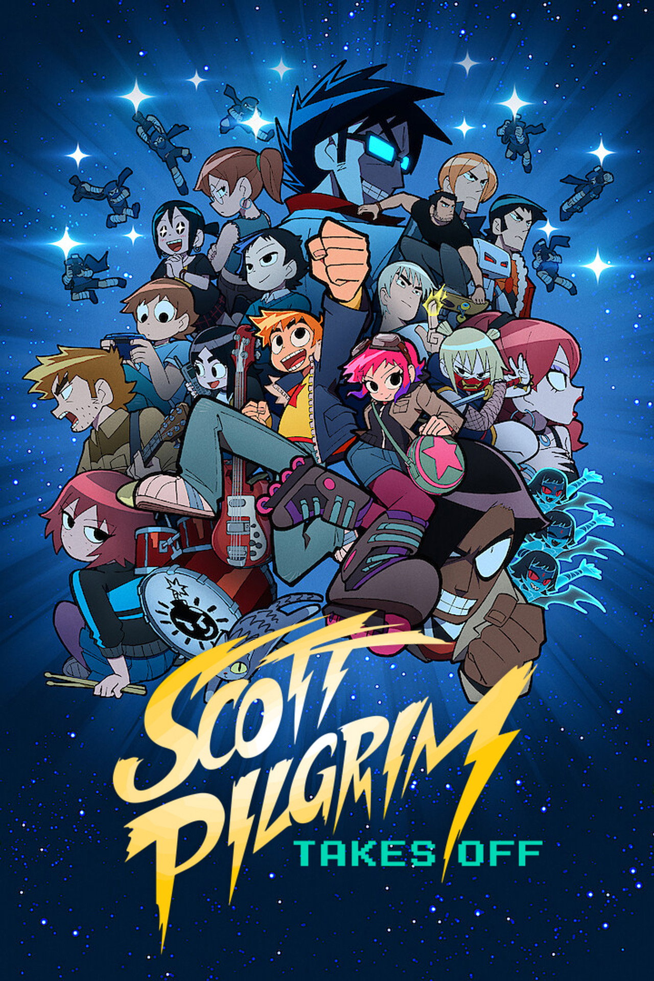 Pôster de Scott Pilgrim Takes Off
