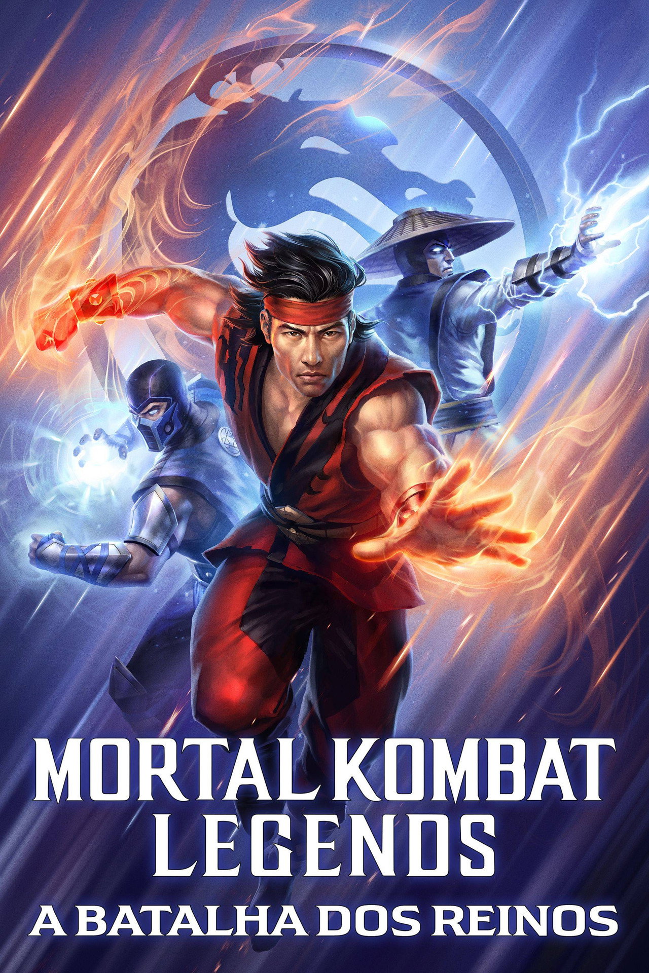 Pôster de Mortal Kombat Legends: A Batalha dos Reinos
