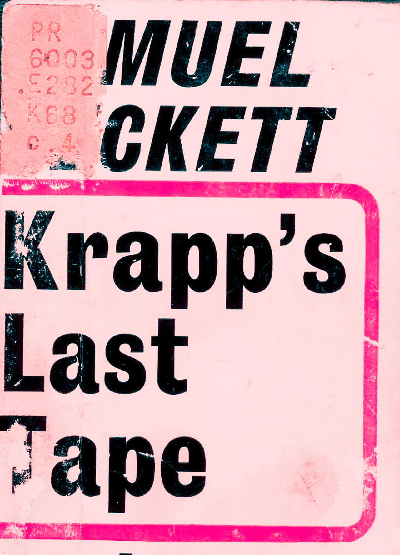 Pôster de Krapp's Last Tape