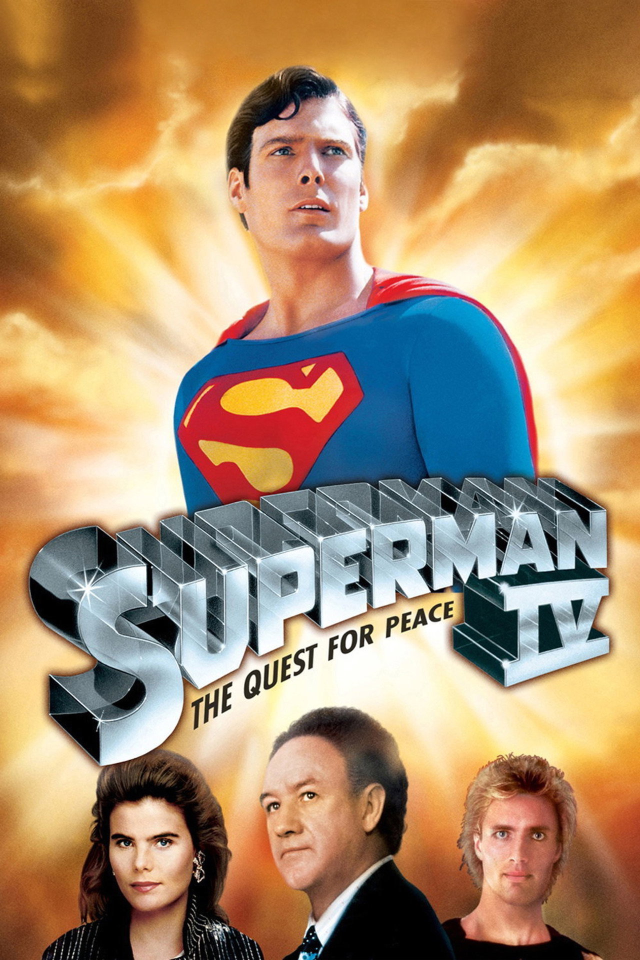 Pôster de Superman IV: The Quest for Peace