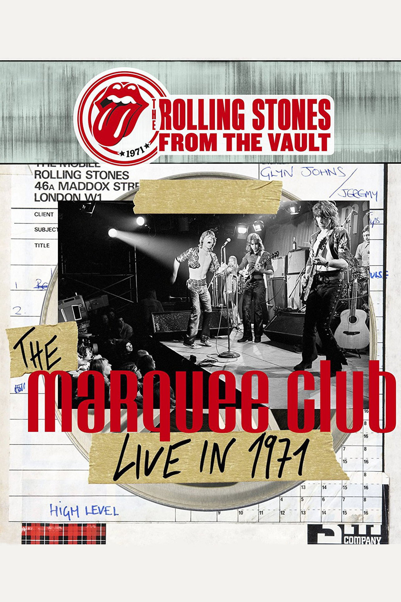 Pôster de The Rolling Stones: From the Vault - The Marquee Club 1971